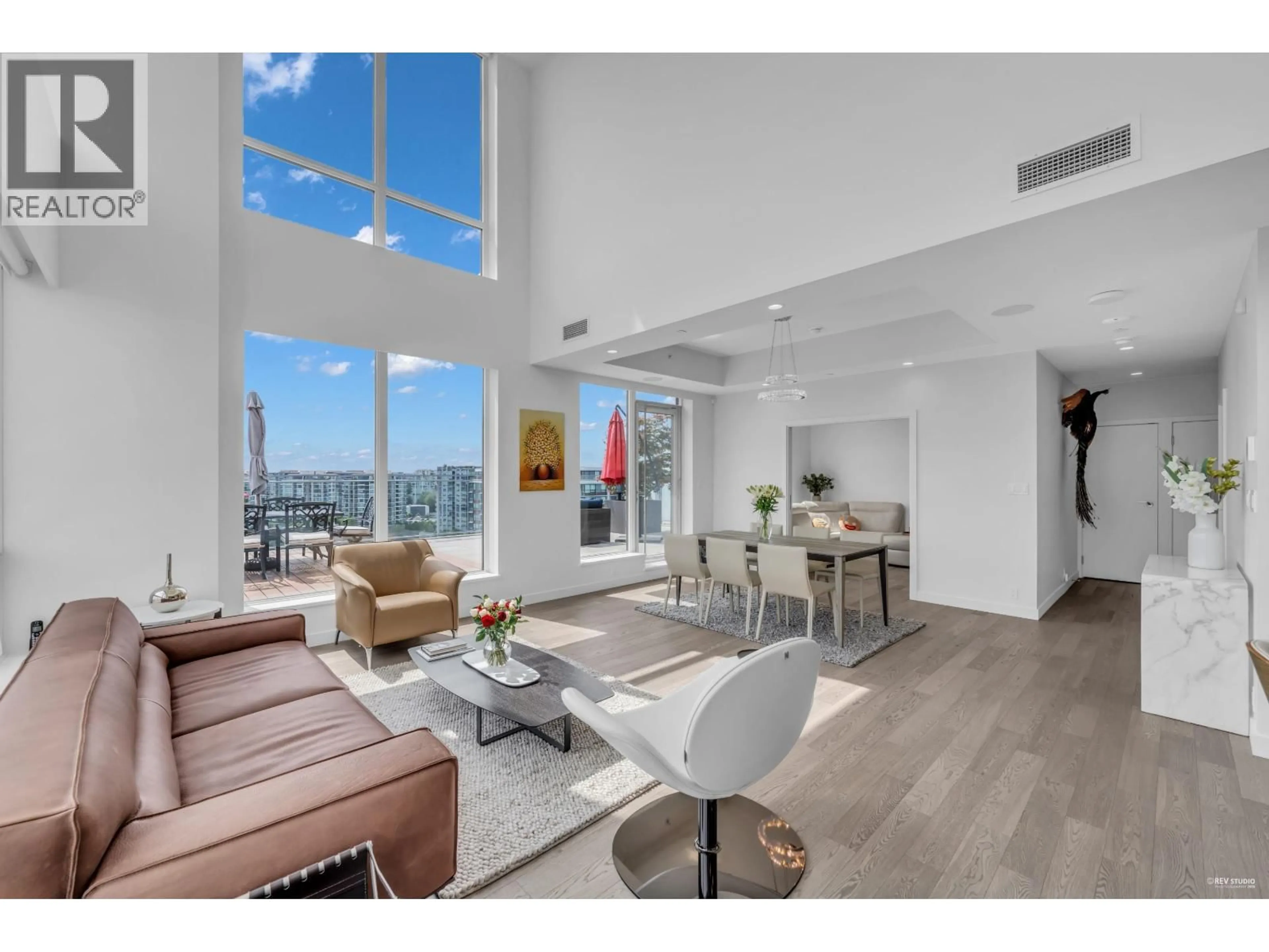 Living room with furniture, unknown for 1204 - 6855 PEARSON WAY, Richmond British Columbia V7C0E9