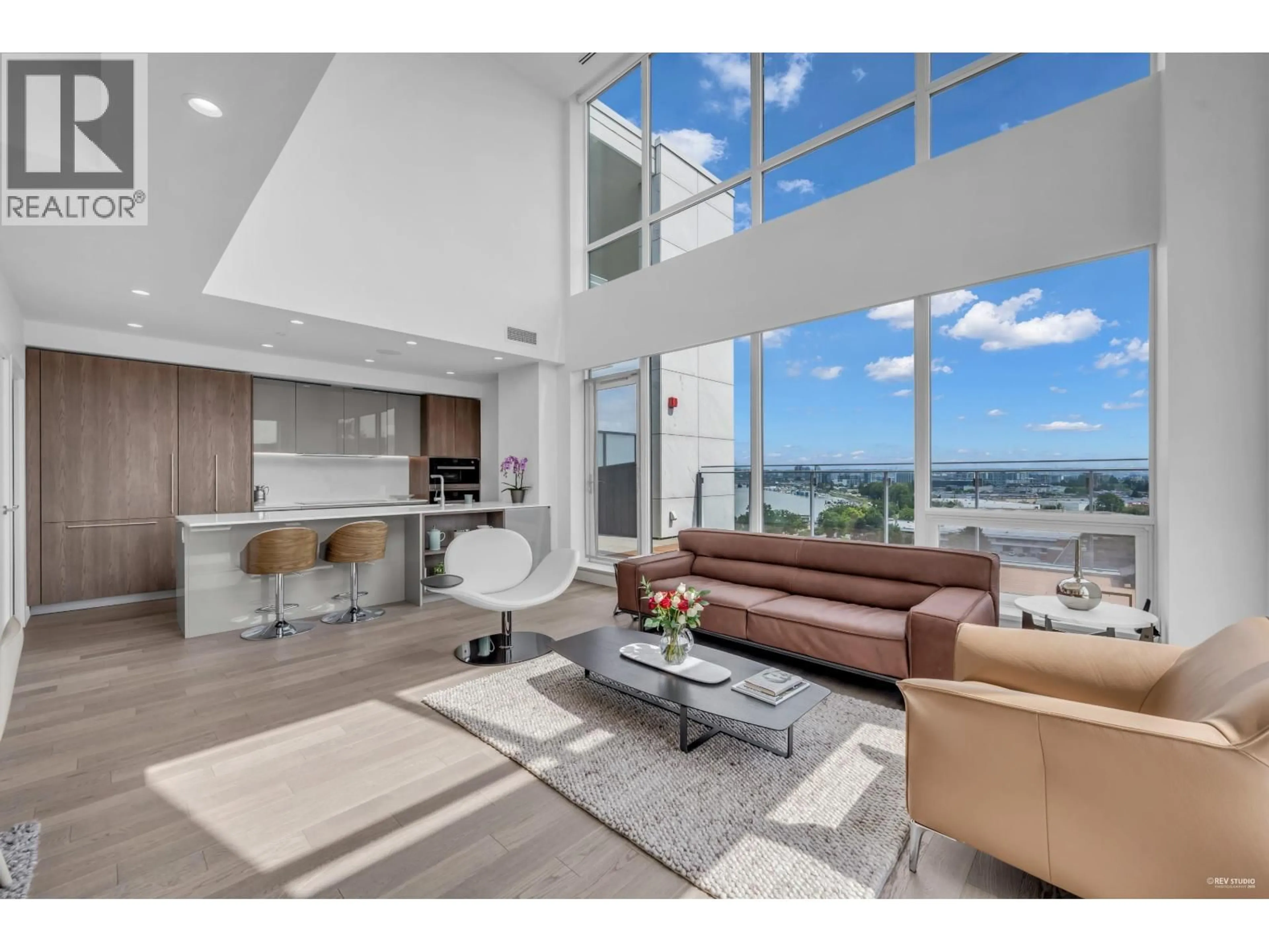 Living room with furniture, unknown for 1204 - 6855 PEARSON WAY, Richmond British Columbia V7C0E9