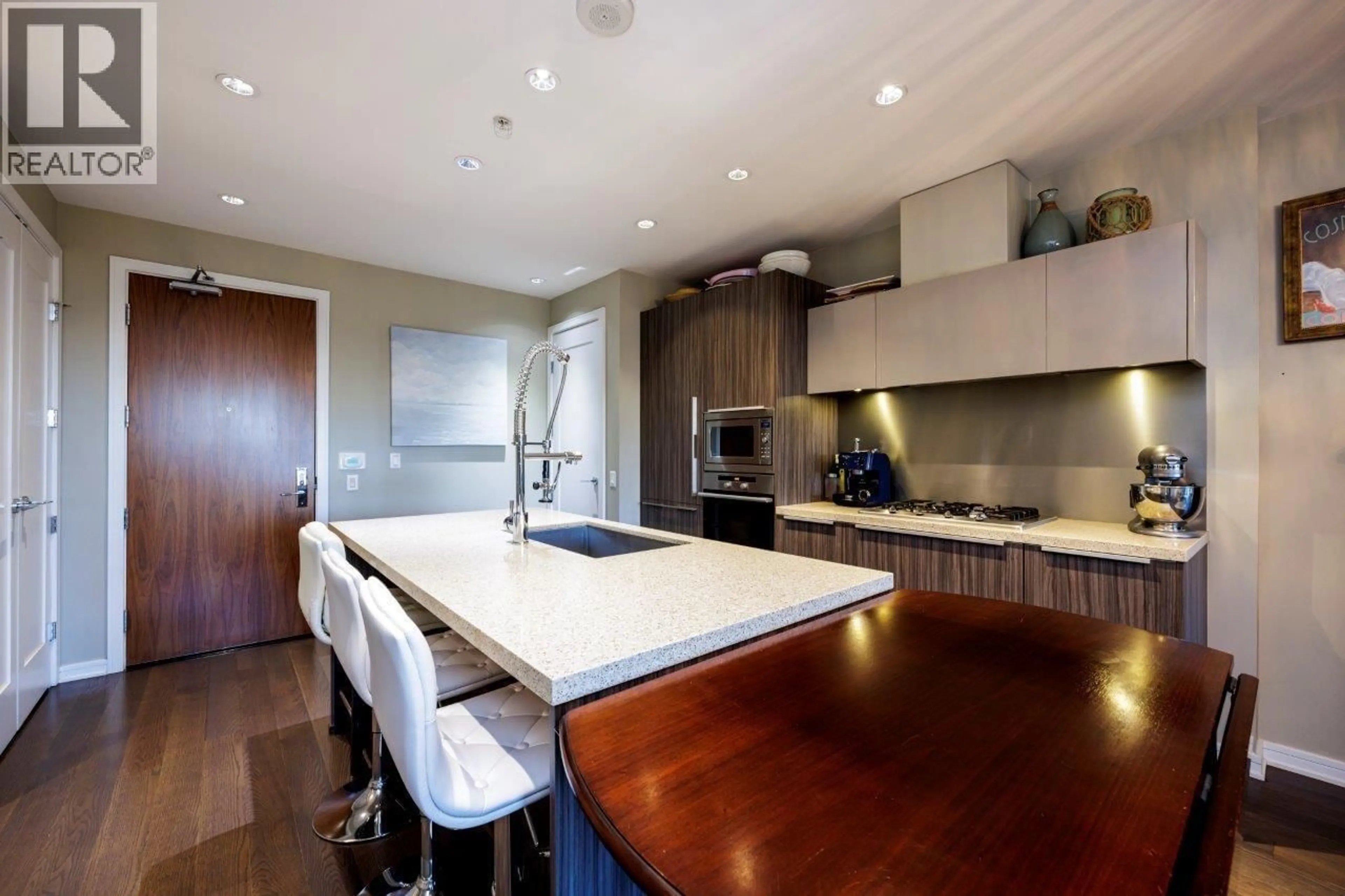 Contemporary kitchen, unknown for 208 - 1616 COLUMBIA STREET, Vancouver British Columbia V5Y0B7