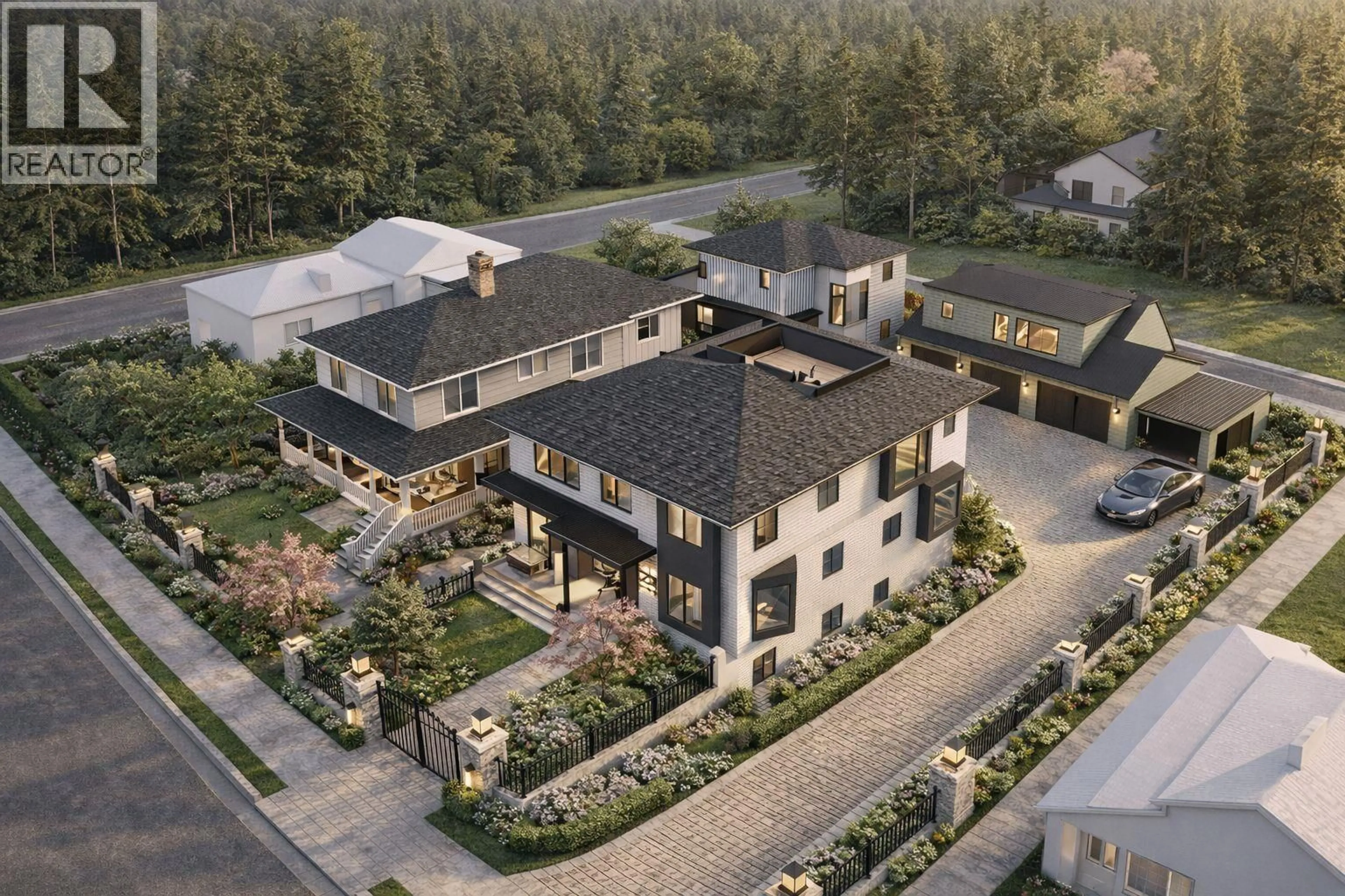 A pic from outside/outdoor area/front of a property/back of a property/a pic from drone, street for 1120 HAROLD ROAD, North Vancouver British Columbia V7K1G3