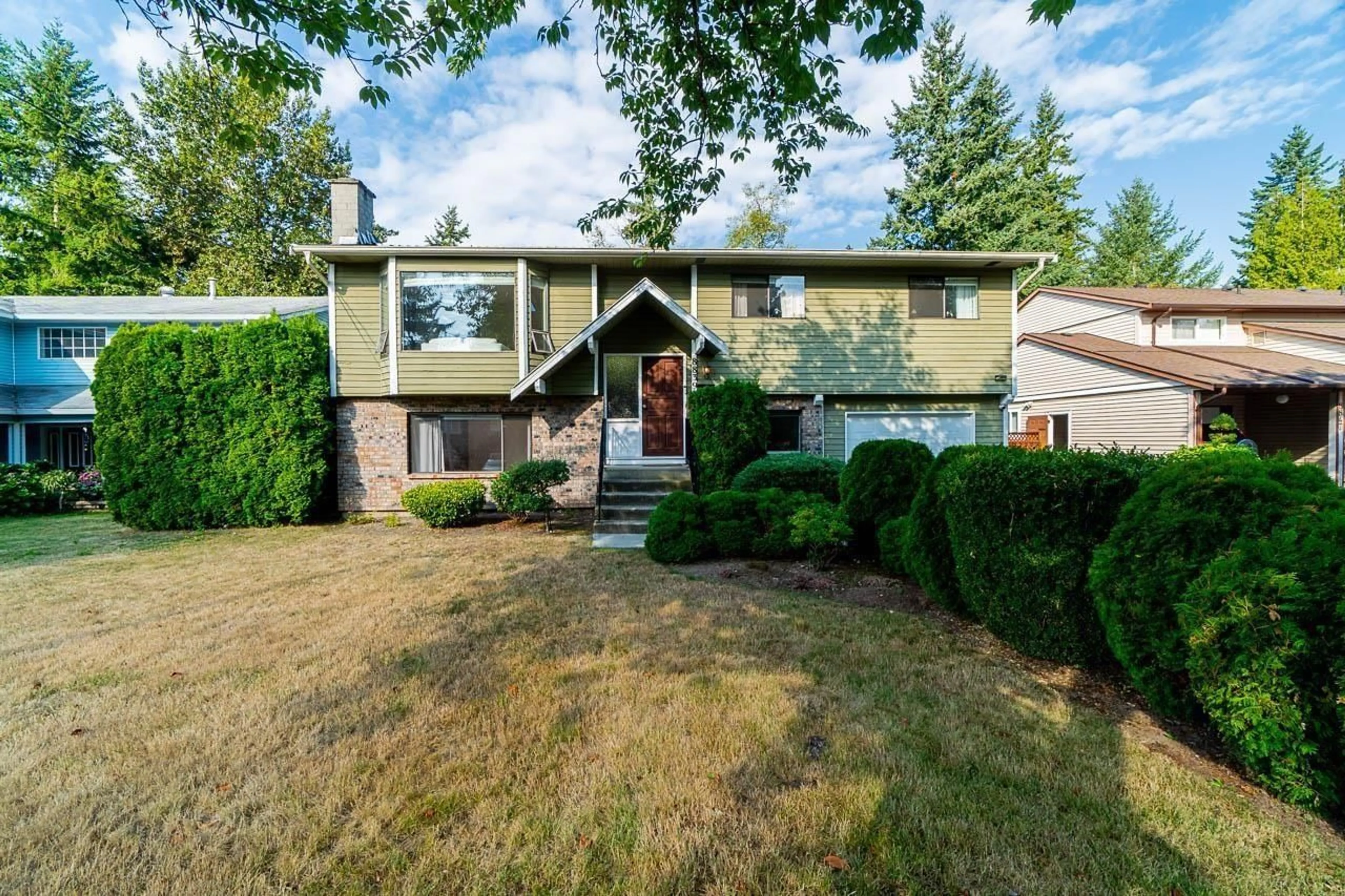 Home with vinyl exterior material, street for 8839 156A STREET, Surrey British Columbia V4N2Y2