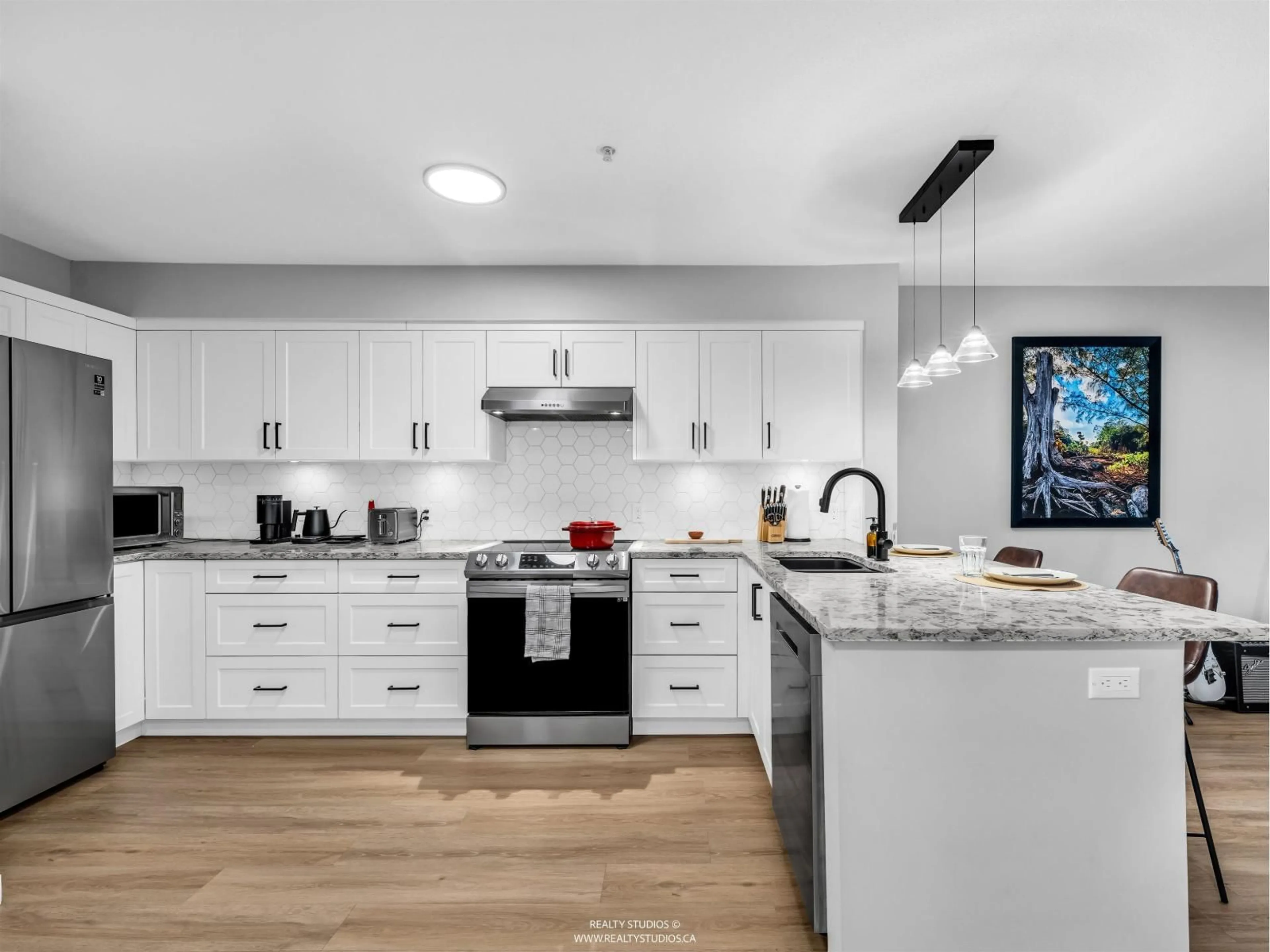 Open concept kitchen, unknown for 222 - 10866 CITY PARK WAY, Surrey British Columbia V3T5W9