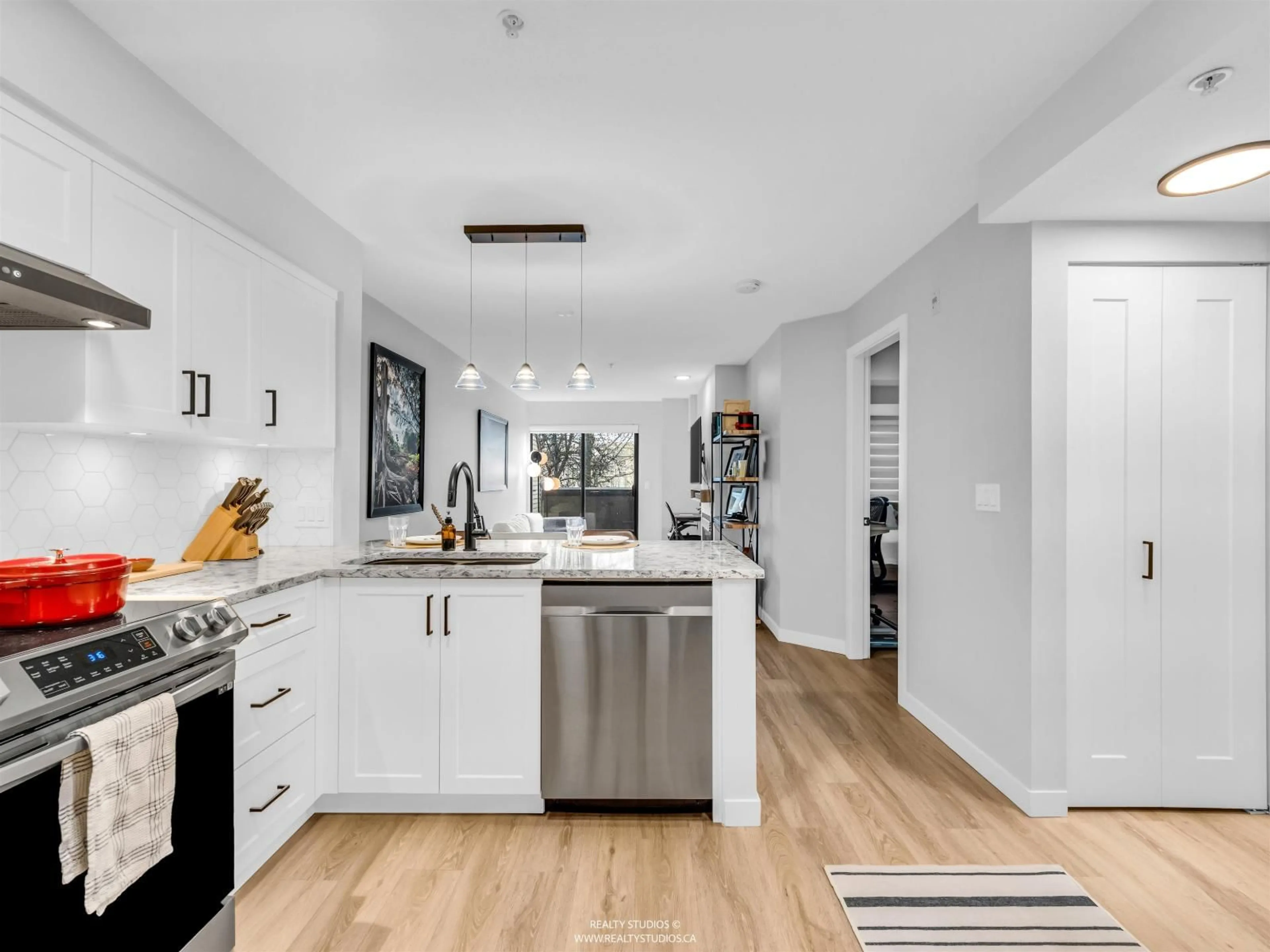 Open concept kitchen, unknown for 222 - 10866 CITY PARK WAY, Surrey British Columbia V3T5W9