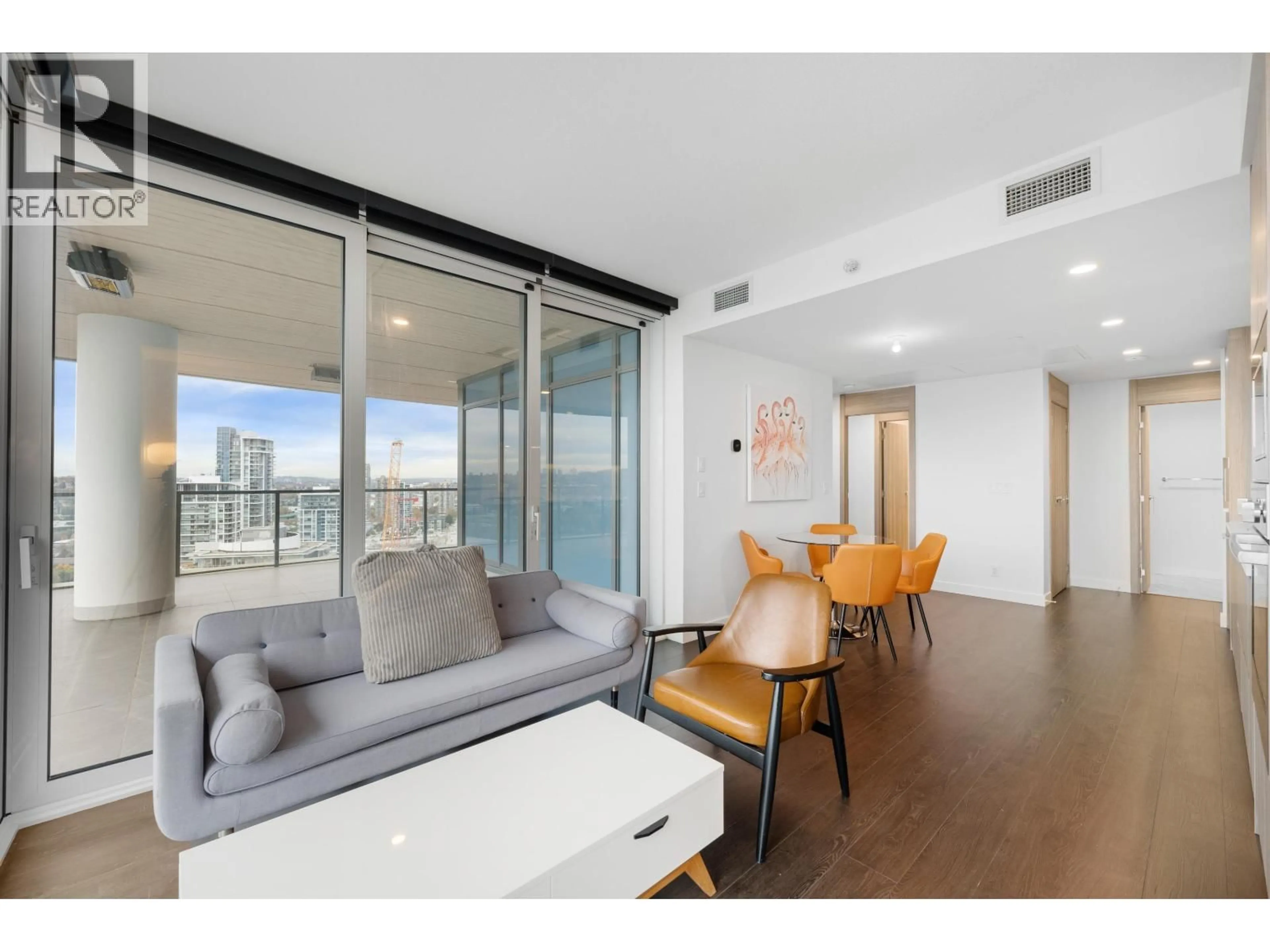 Living room with furniture, unknown for 2402 - 4890 LOUGHEED HIGHWAY, Burnaby British Columbia V5C0N1