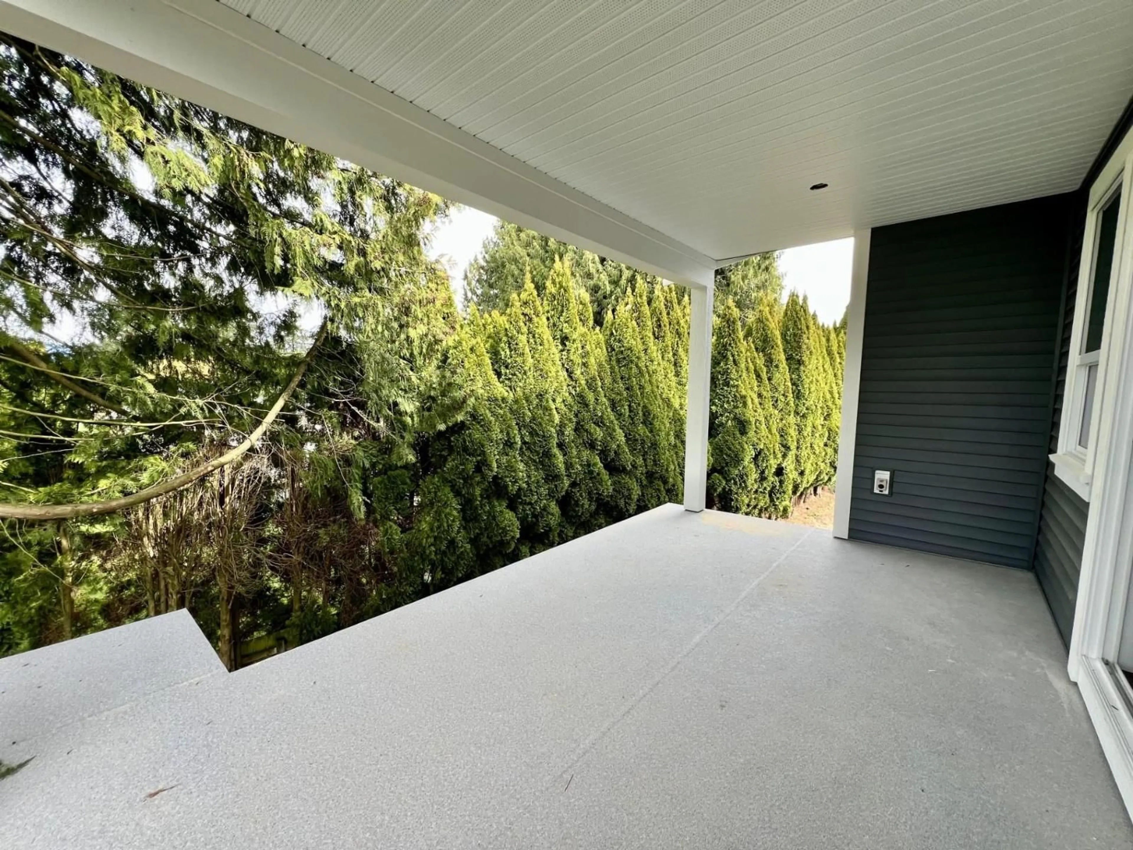 Patio, forest/trees view for 10165 HYMAR DRIVE, Chilliwack British Columbia V2P5T5