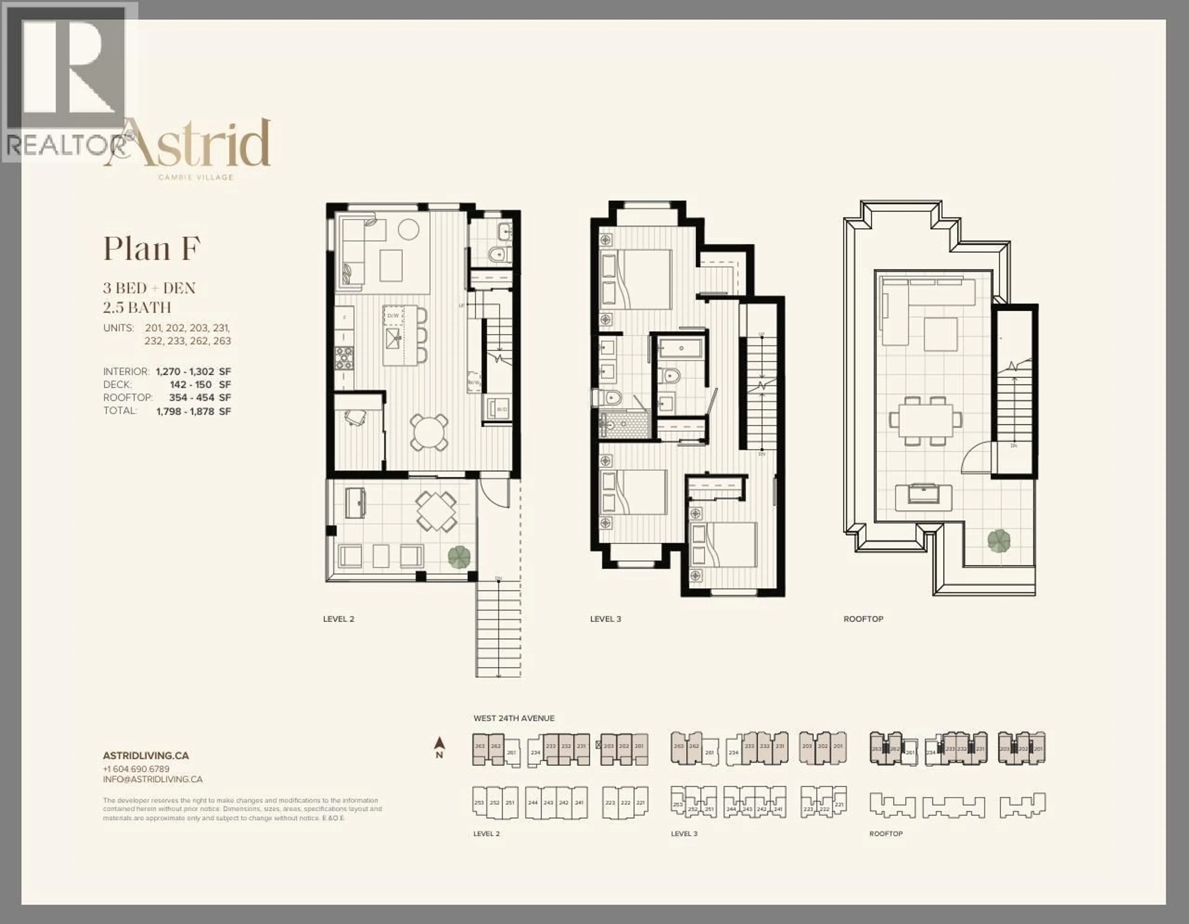 Floor plan for 202 - 578 24 AVENUE, Vancouver British Columbia V5Z2B4