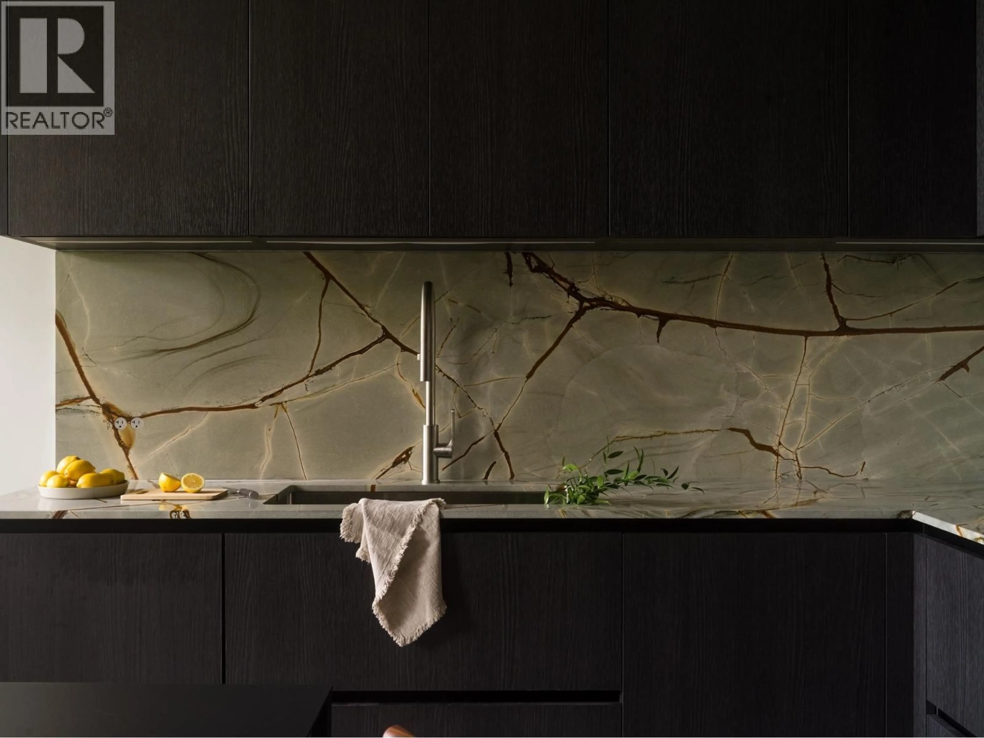 Contemporary kitchen, ceramic/tile floor for 205 - 546 BEATTY STREET, Vancouver British Columbia V6B2L3