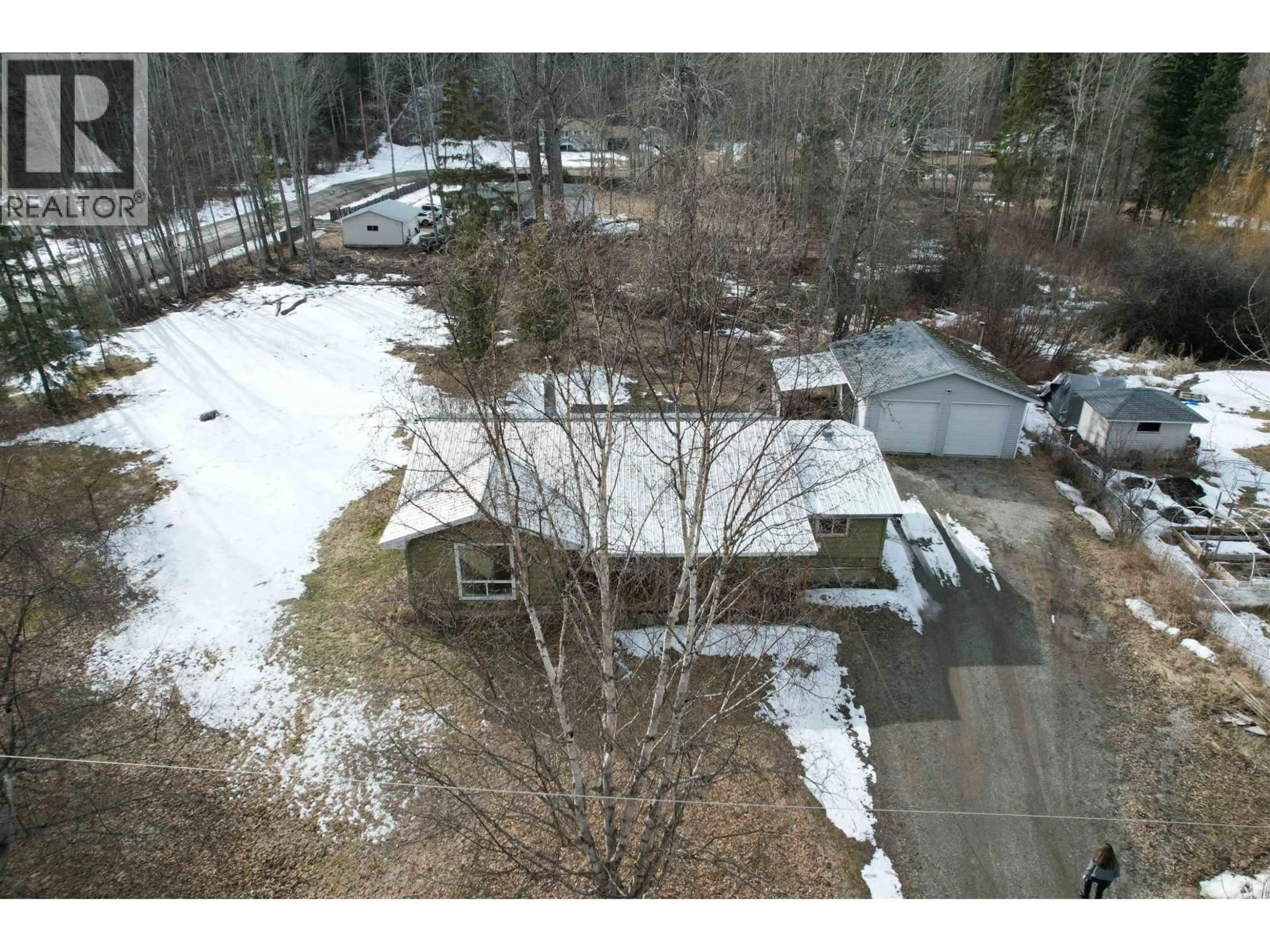 A pic from outside/outdoor area/front of a property/back of a property/a pic from drone, unknown for 598 MARSH ROAD, Quesnel British Columbia V2J6H1