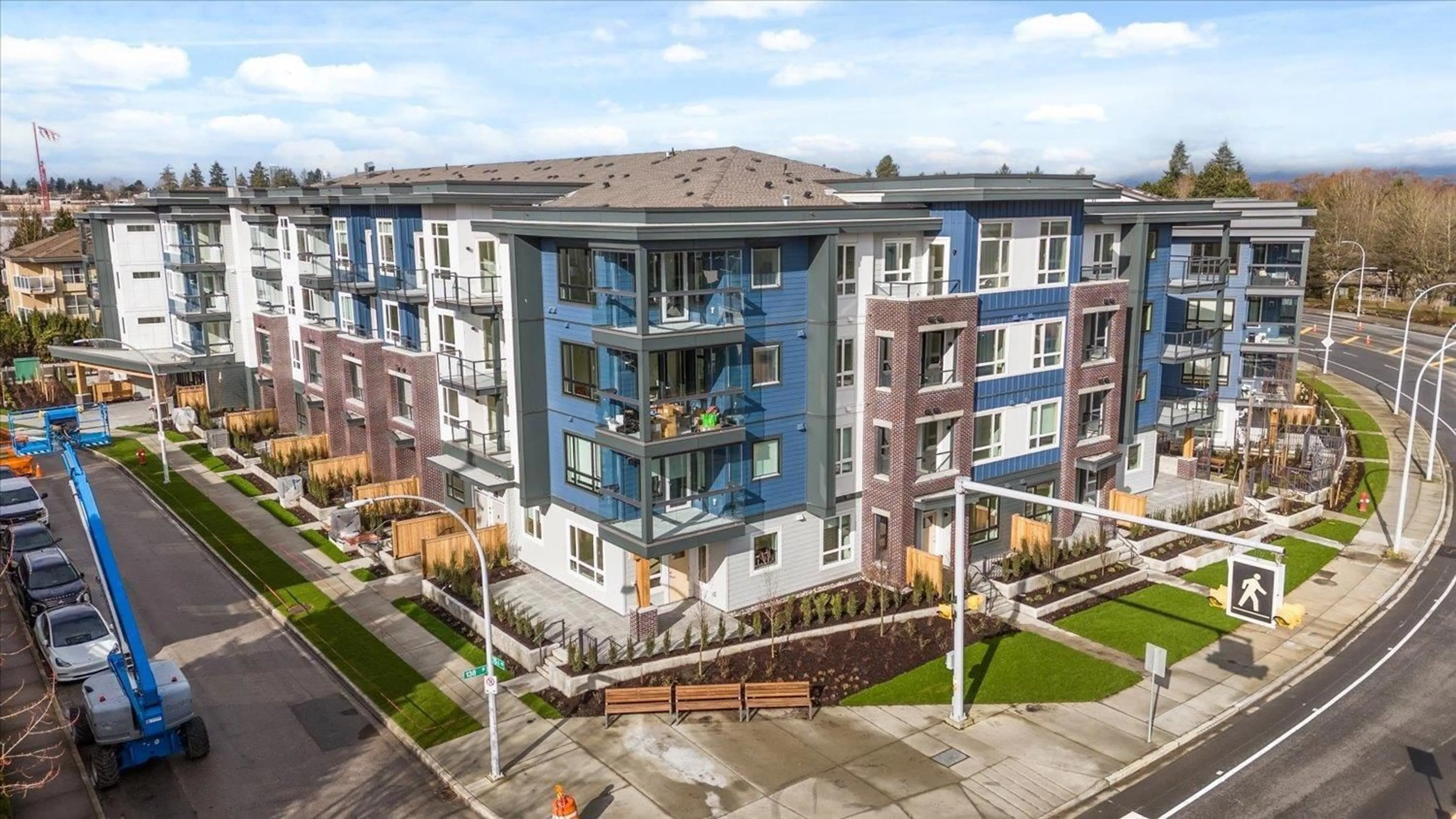 A pic from outside/outdoor area/front of a property/back of a property/a pic from drone, unknown for 117 - 13777 75A AVENUE, Surrey British Columbia V3W3W4