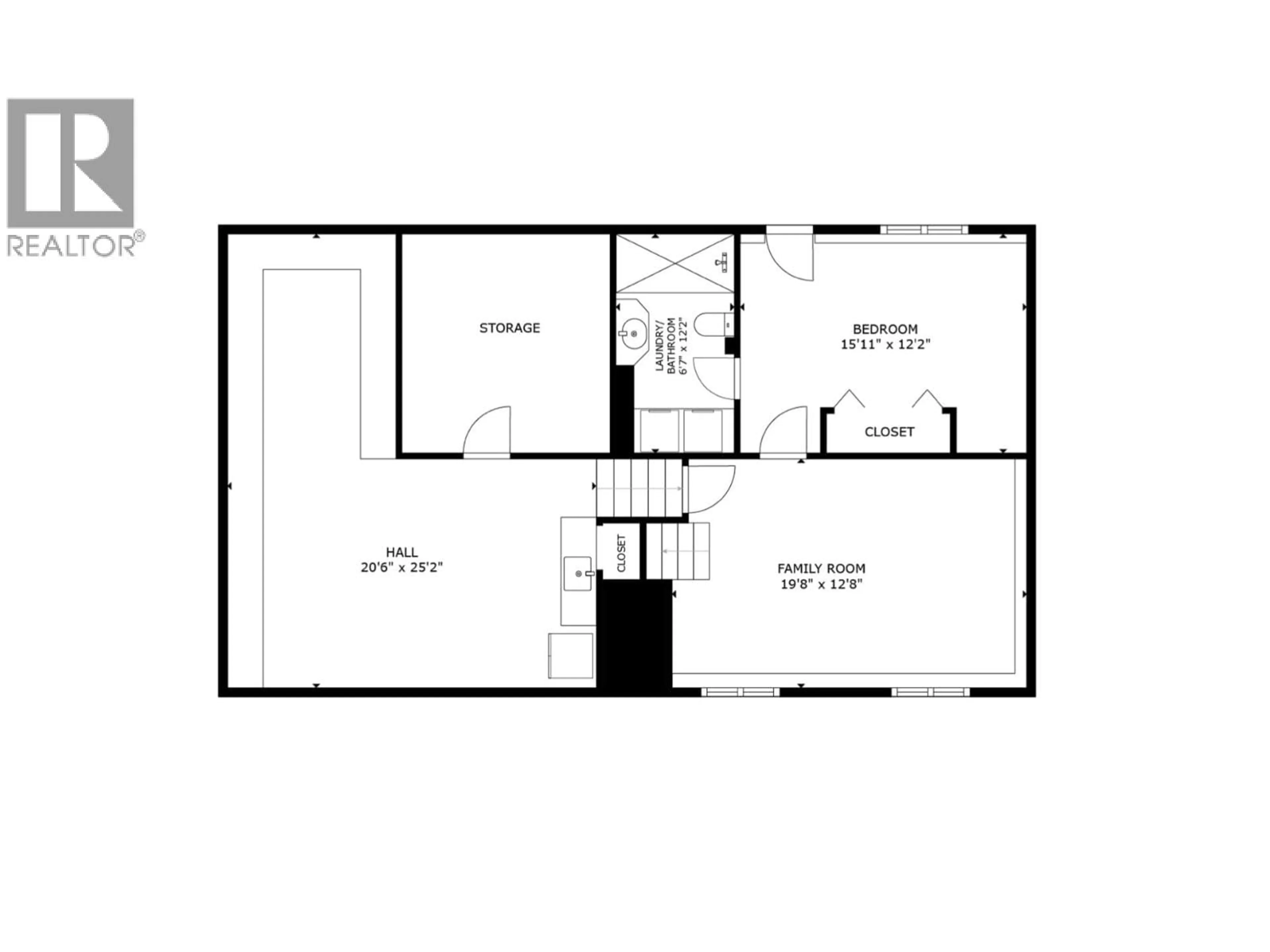 Floor plan for 10504 113 AVENUE, Fort St. John British Columbia V1J5Z8