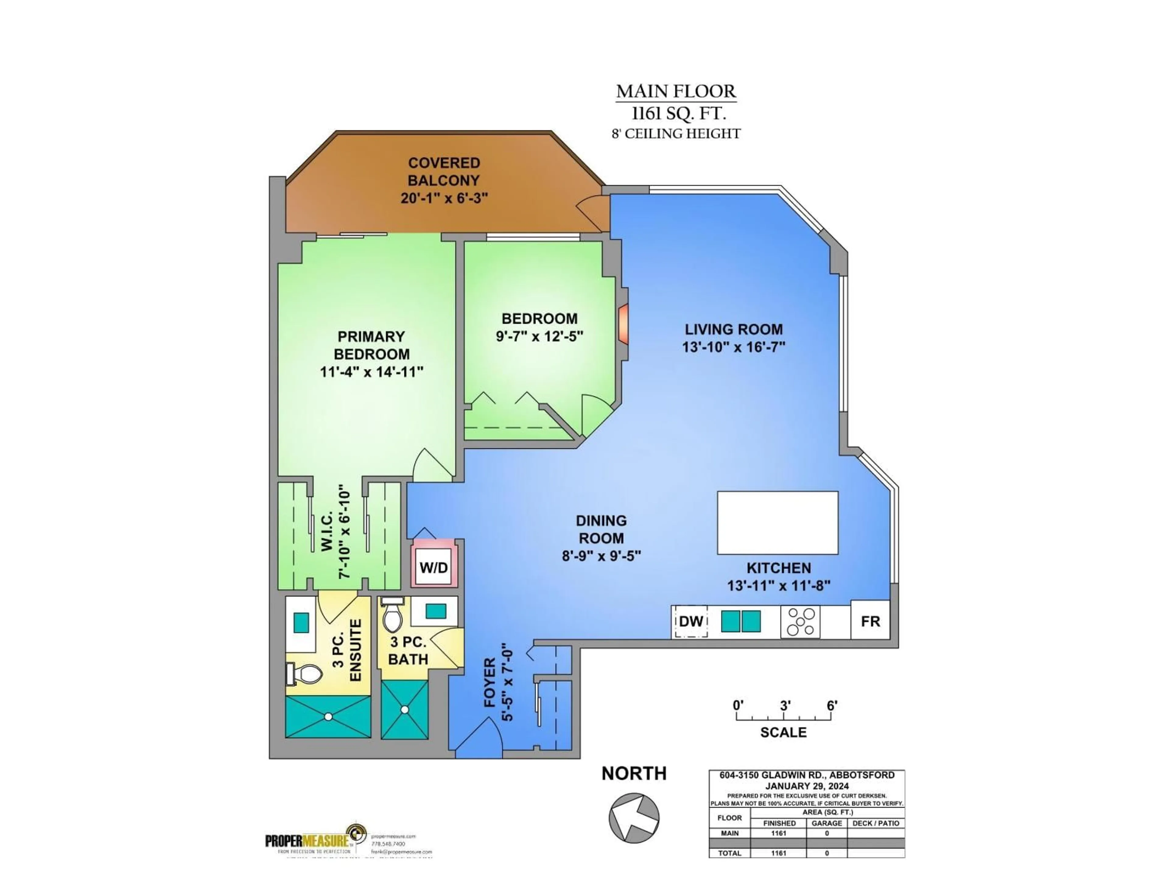 Floor plan for 604 - 3150 GLADWIN ROAD, Abbotsford British Columbia V2T5S9