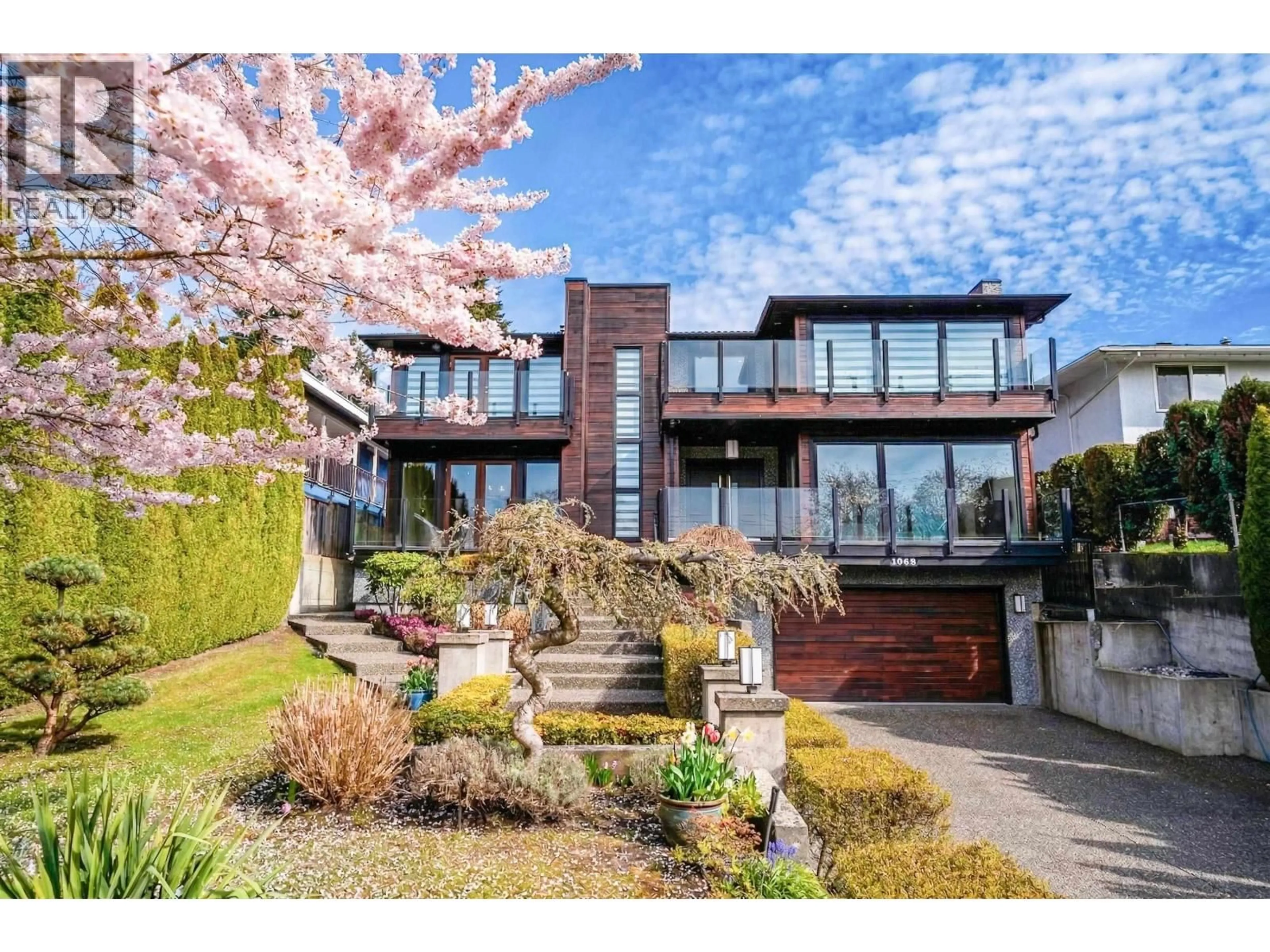 Home with brick exterior material, street for 1068 HOLDOM AVENUE, Burnaby British Columbia V5B3V6