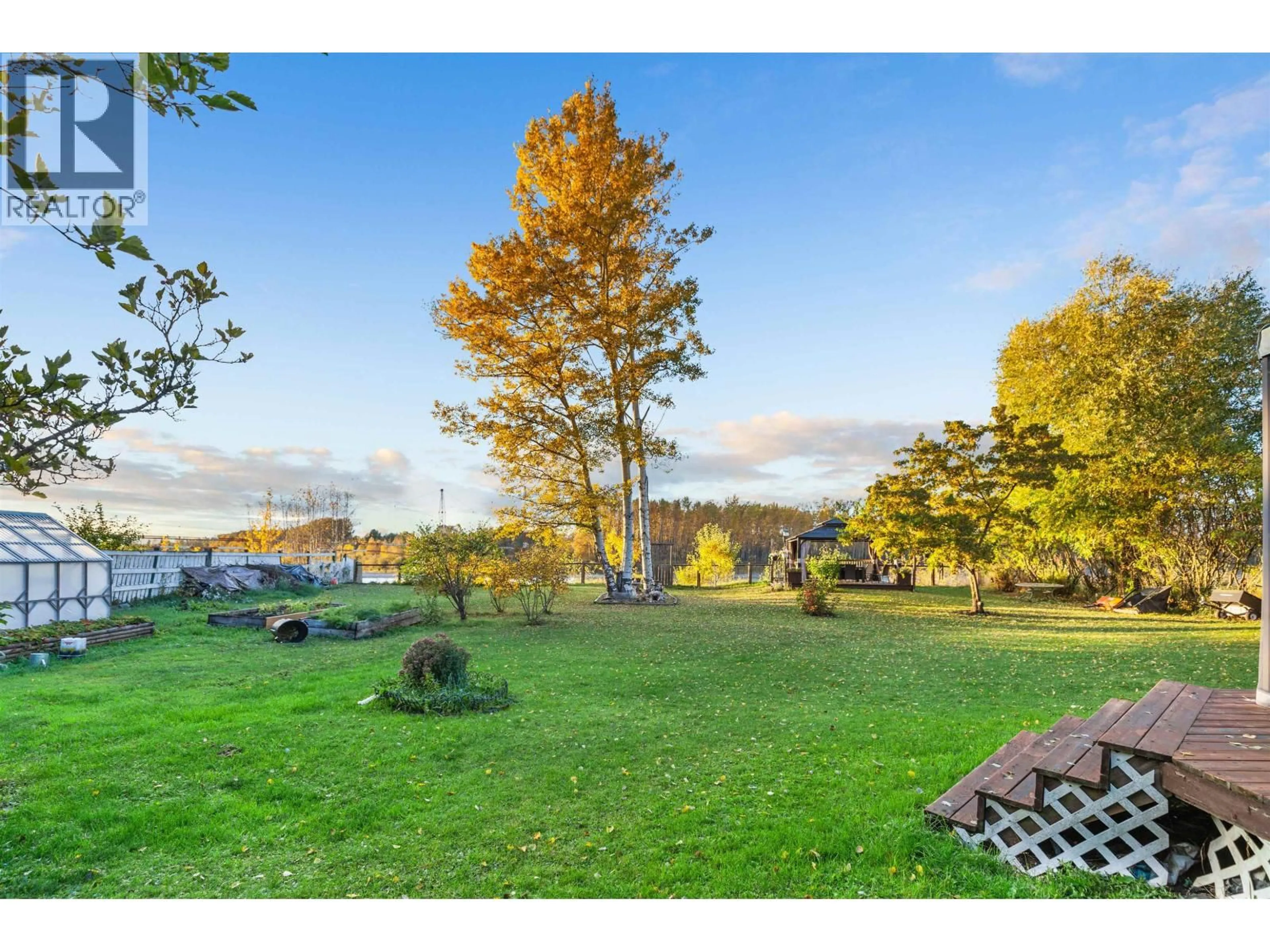 A pic from outside/outdoor area/front of a property/back of a property/a pic from drone, water/lake/river/ocean view for 7945 SHELLEY TOWNSITE ROAD, Prince George British Columbia V2K5X7