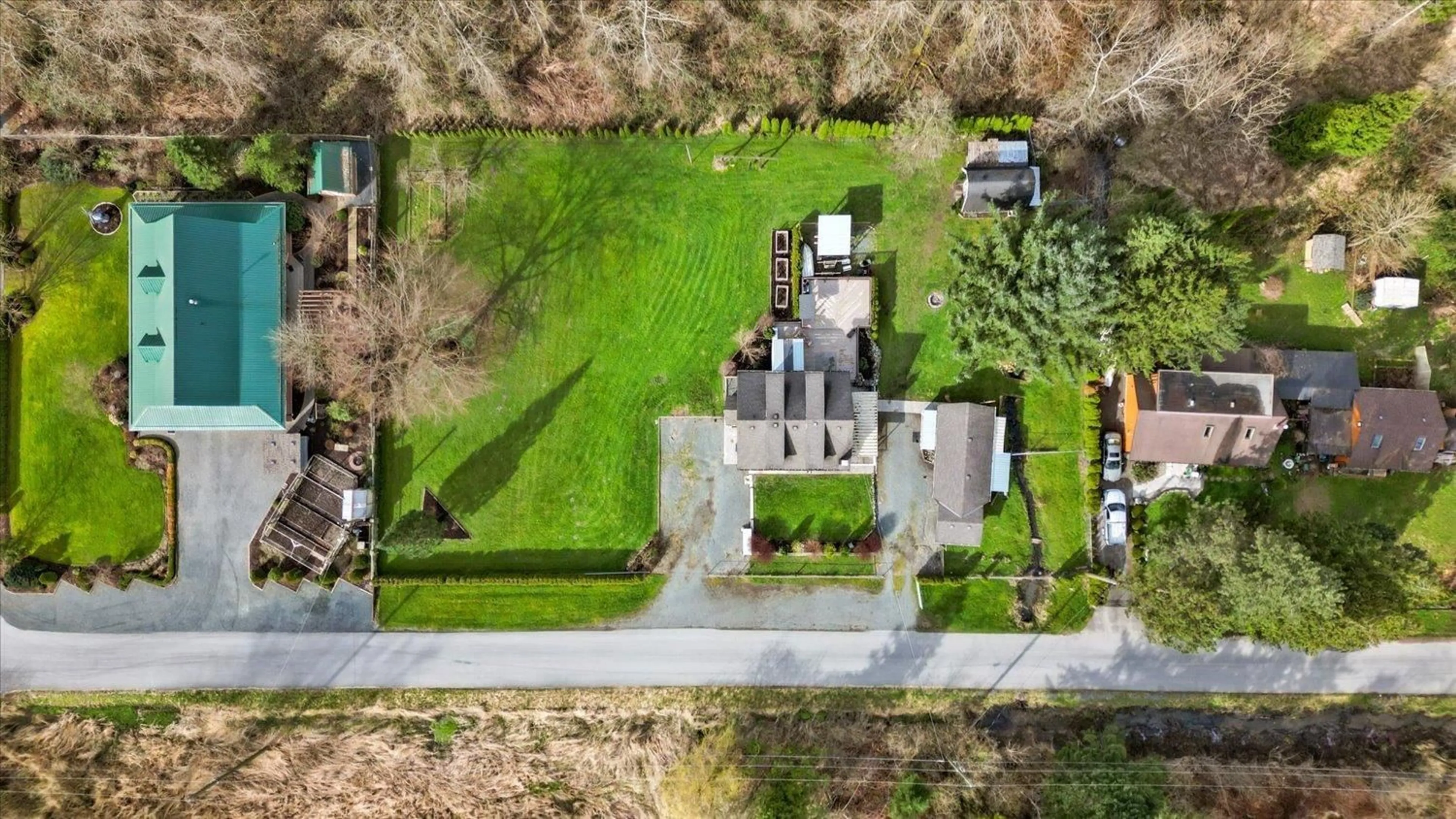 A pic from outside/outdoor area/front of a property/back of a property/a pic from drone, street for 10421 POPKUM ROAD, Rosedale British Columbia V0X1X1