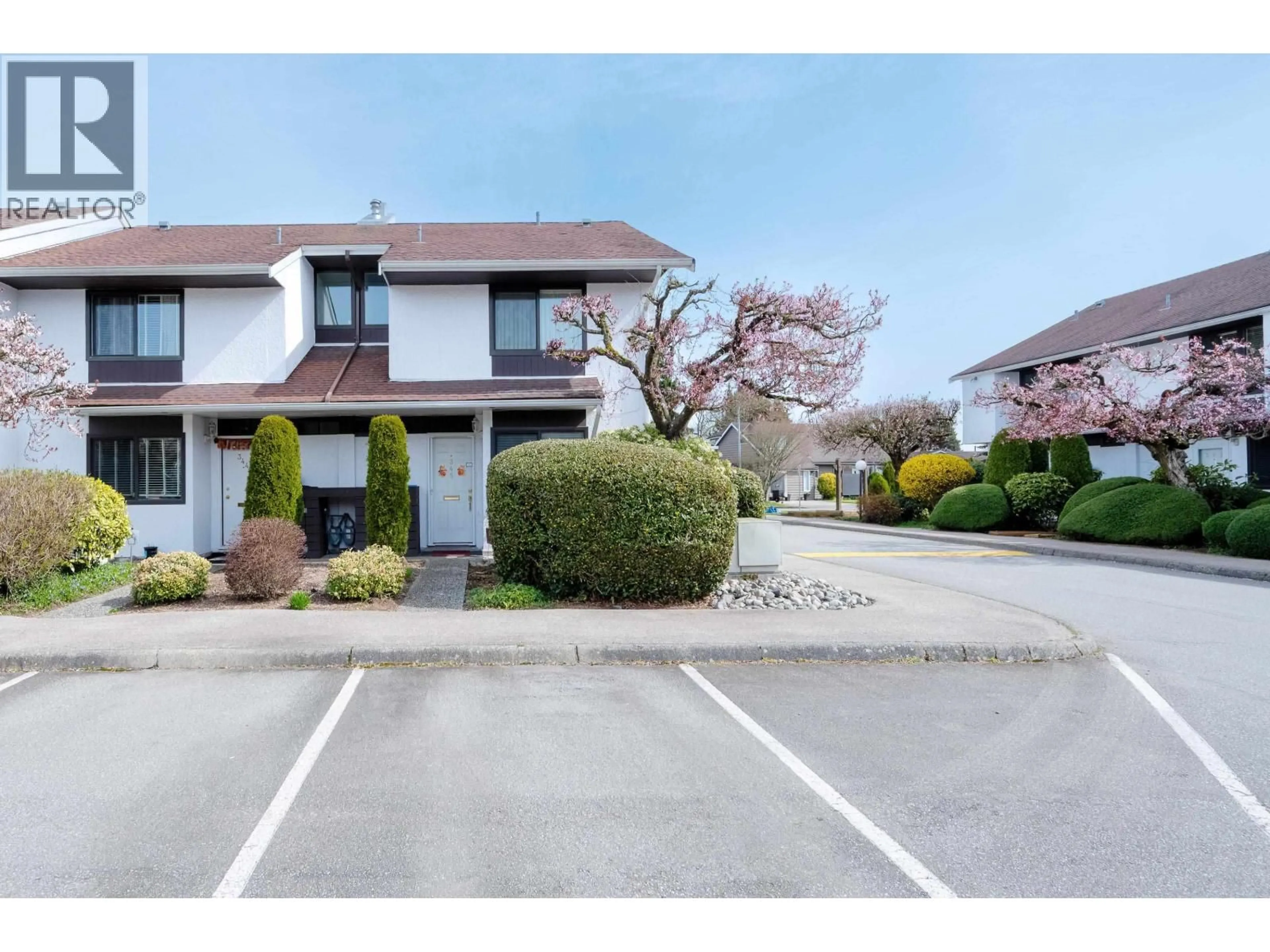 A pic from outside/outdoor area/front of a property/back of a property/a pic from drone, unknown for 345 - 9411 GLENDOWER DRIVE, Richmond British Columbia V7A2Y6