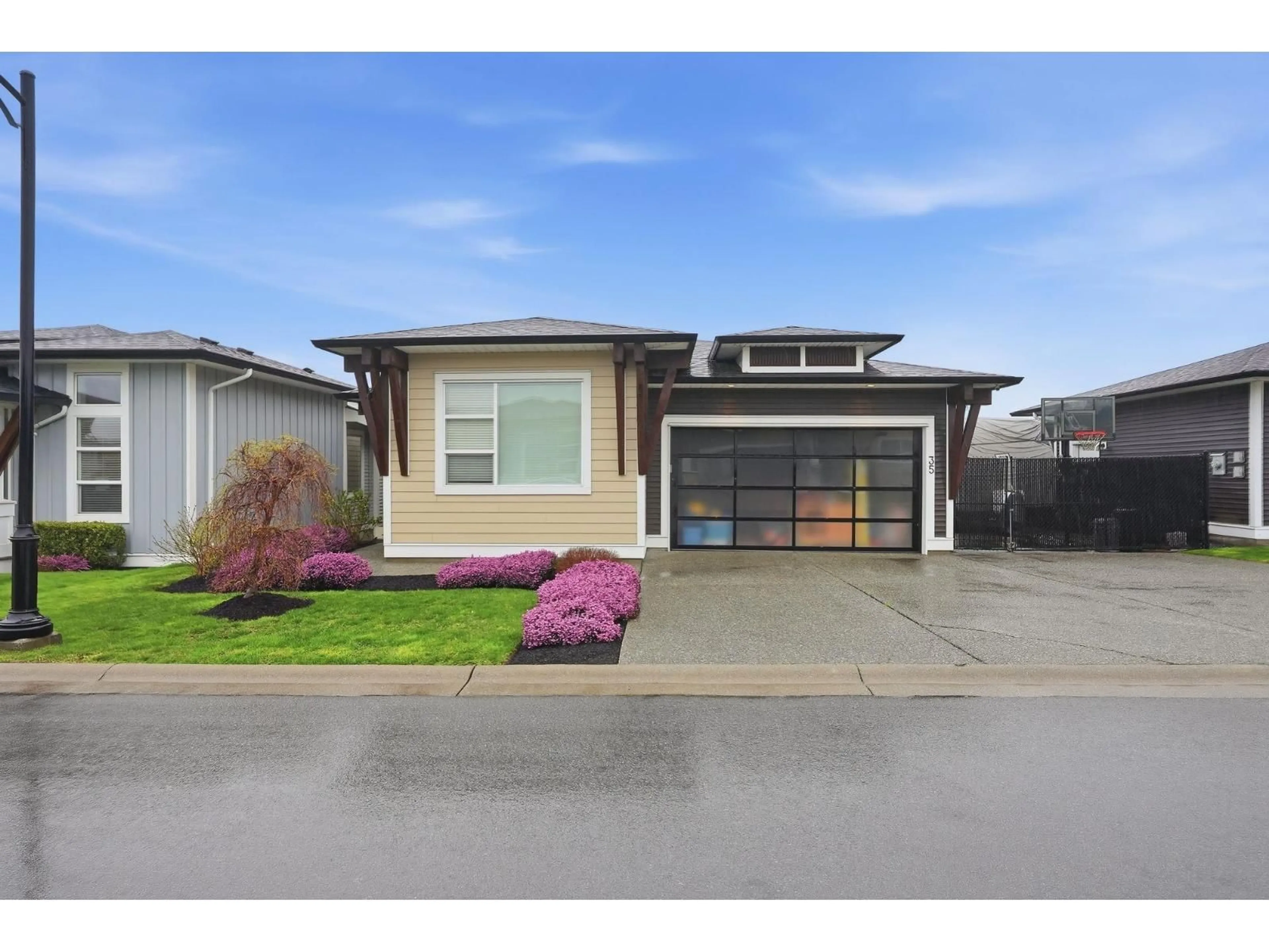 Home with vinyl exterior material, street for 35 - 46213 HAKWELES ROAD, Chilliwack British Columbia V4Z0C6