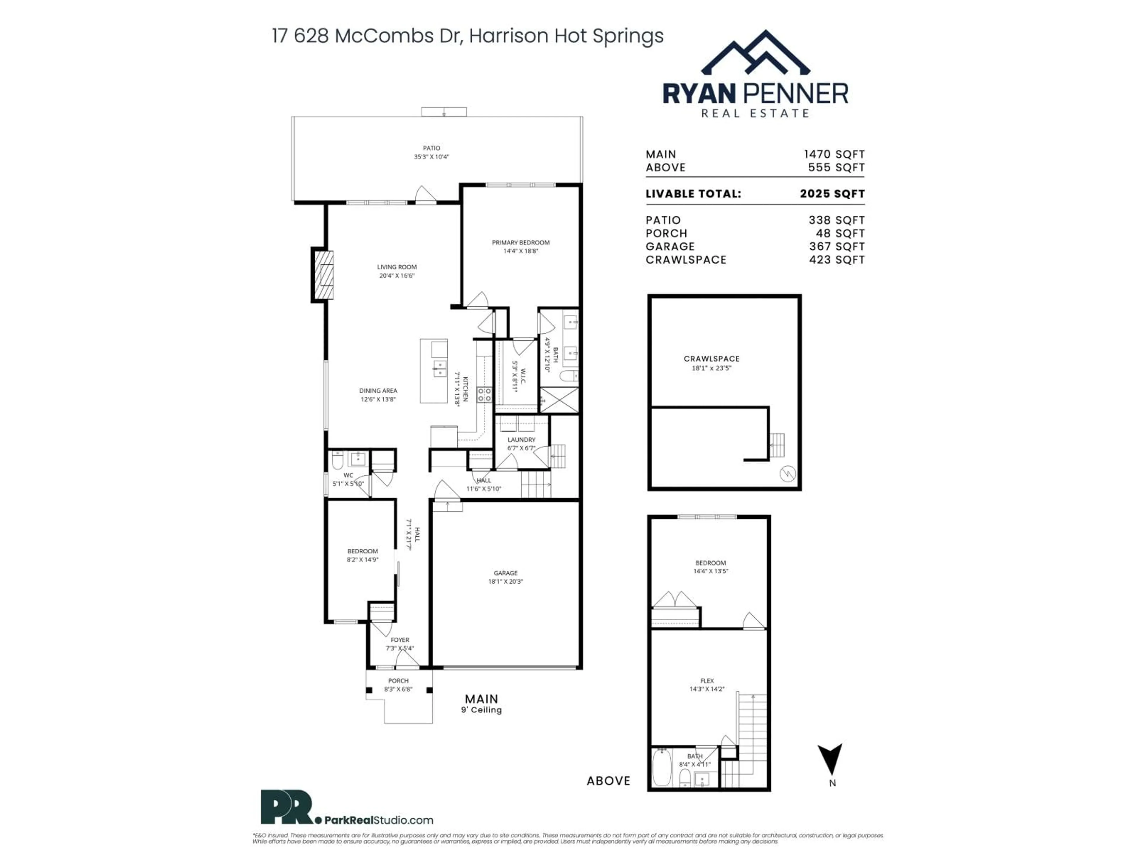 Floor plan for 17 - 628 MCCOMBS DRIVE, Harrison Hot Springs British Columbia V0M1K0