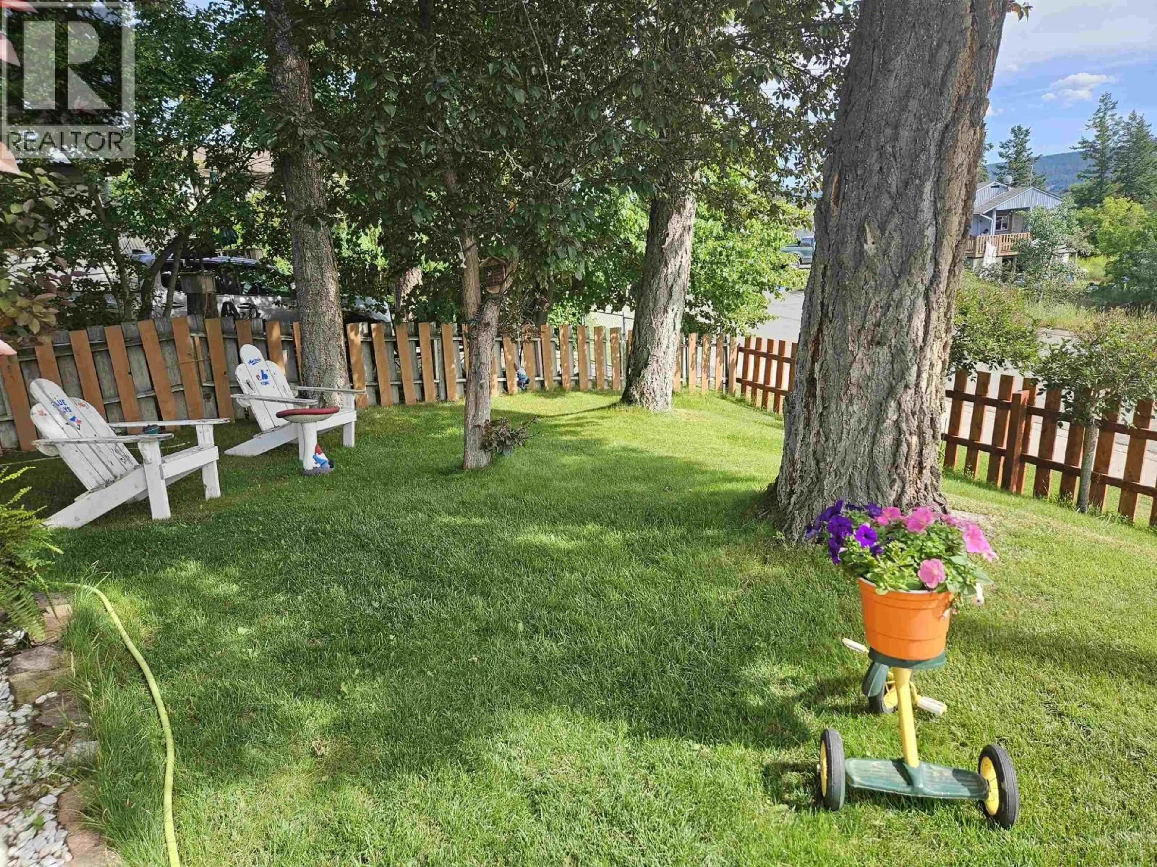 Patio, forest/trees view for 1182 3RD AVENUE, Williams Lake British Columbia V2G3V9