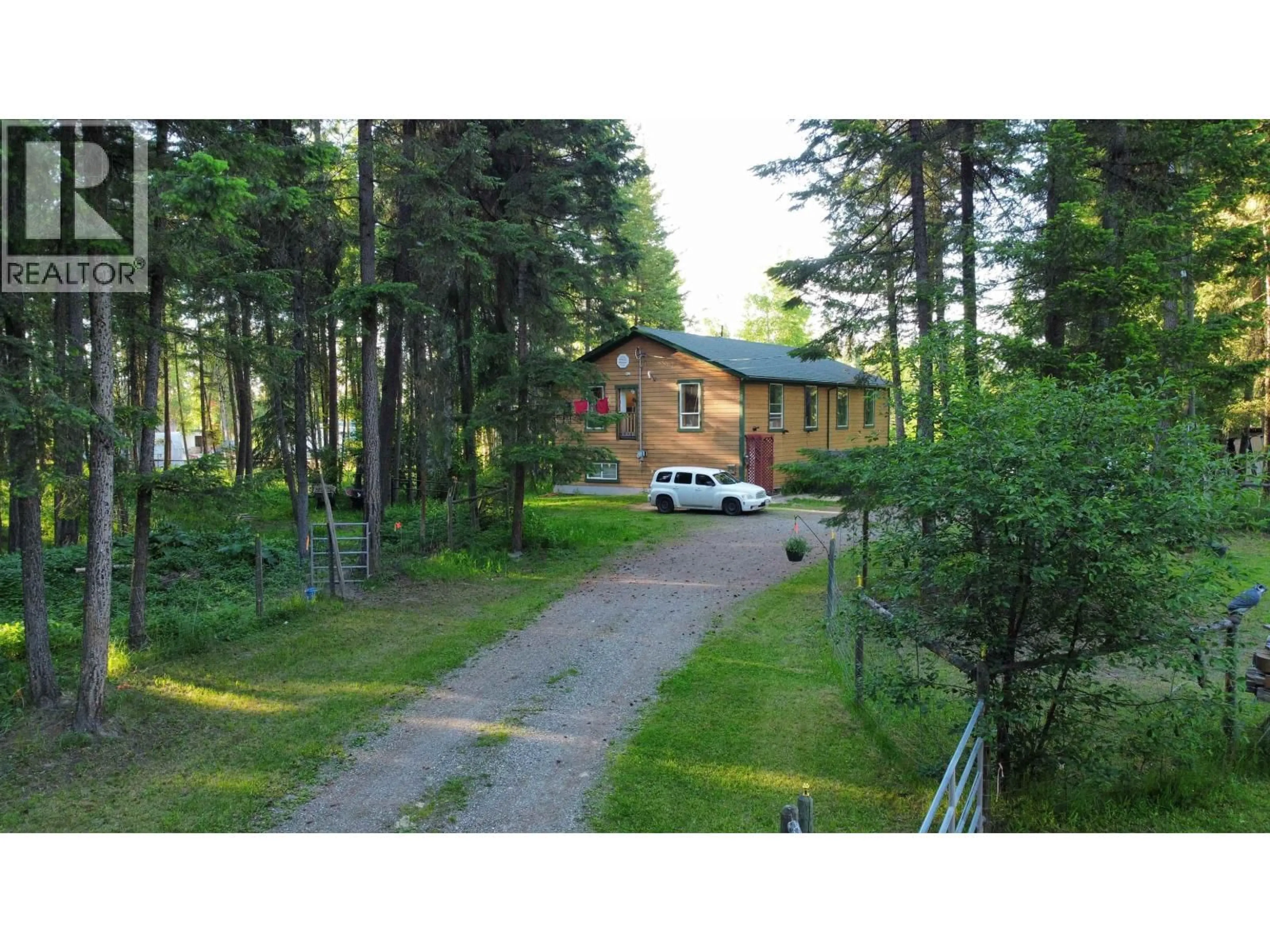 A pic from outside/outdoor area/front of a property/back of a property/a pic from drone, unknown for 112 COREY ROAD, Quesnel British Columbia V2J6J9