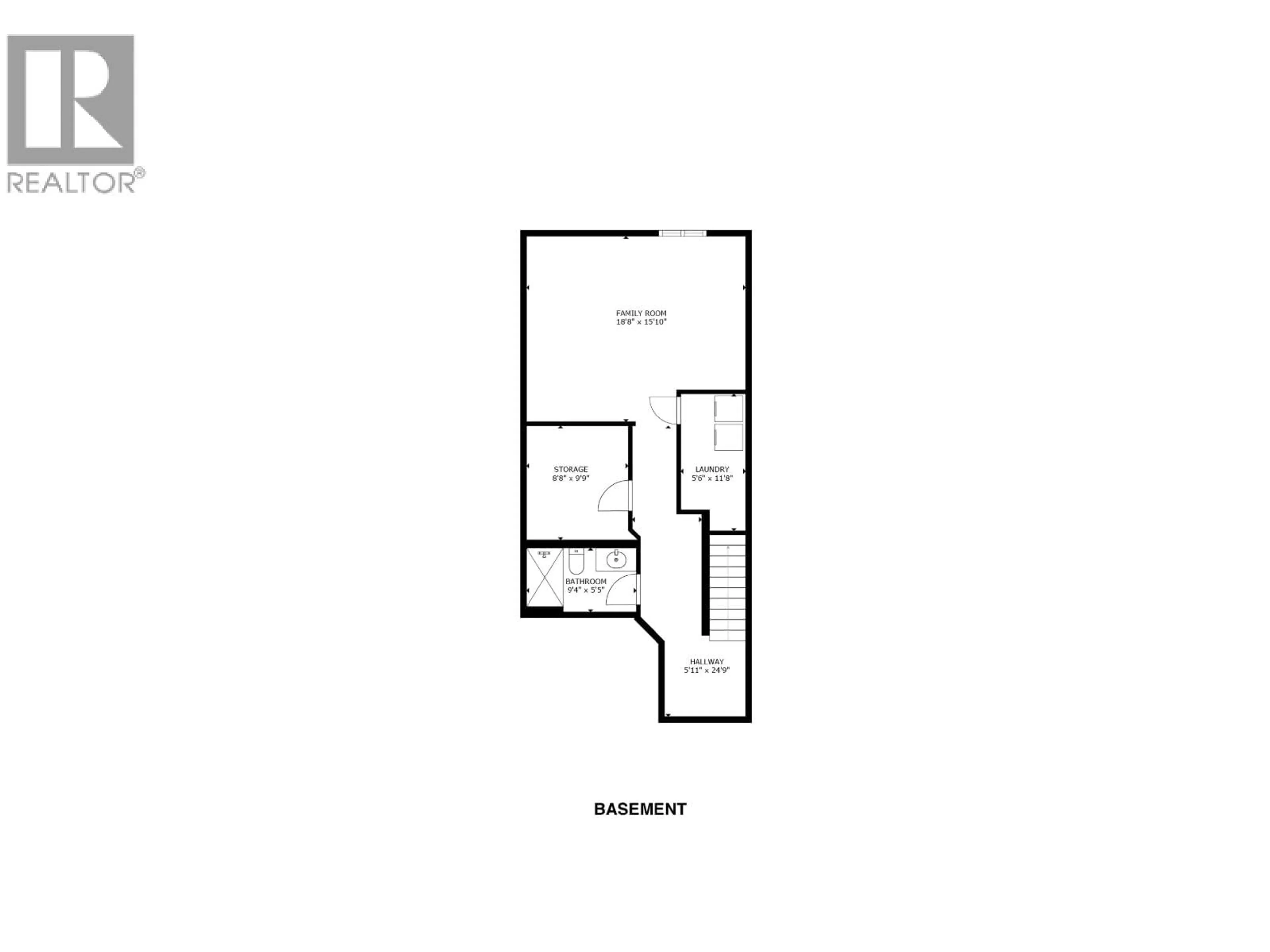 Floor plan for 8328 86 AVENUE, Fort St. John British Columbia V1J0G7