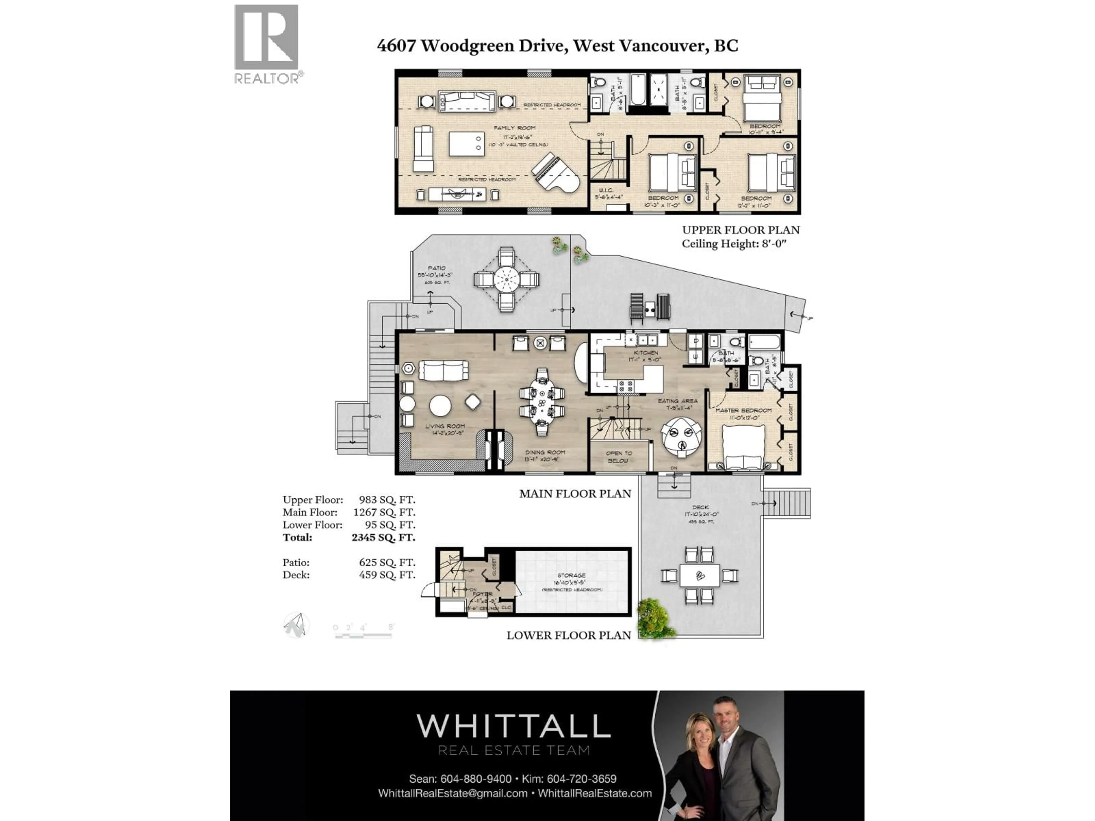 Floor plan for 4607 WOODGREEN DRIVE, West Vancouver British Columbia V7S2V4