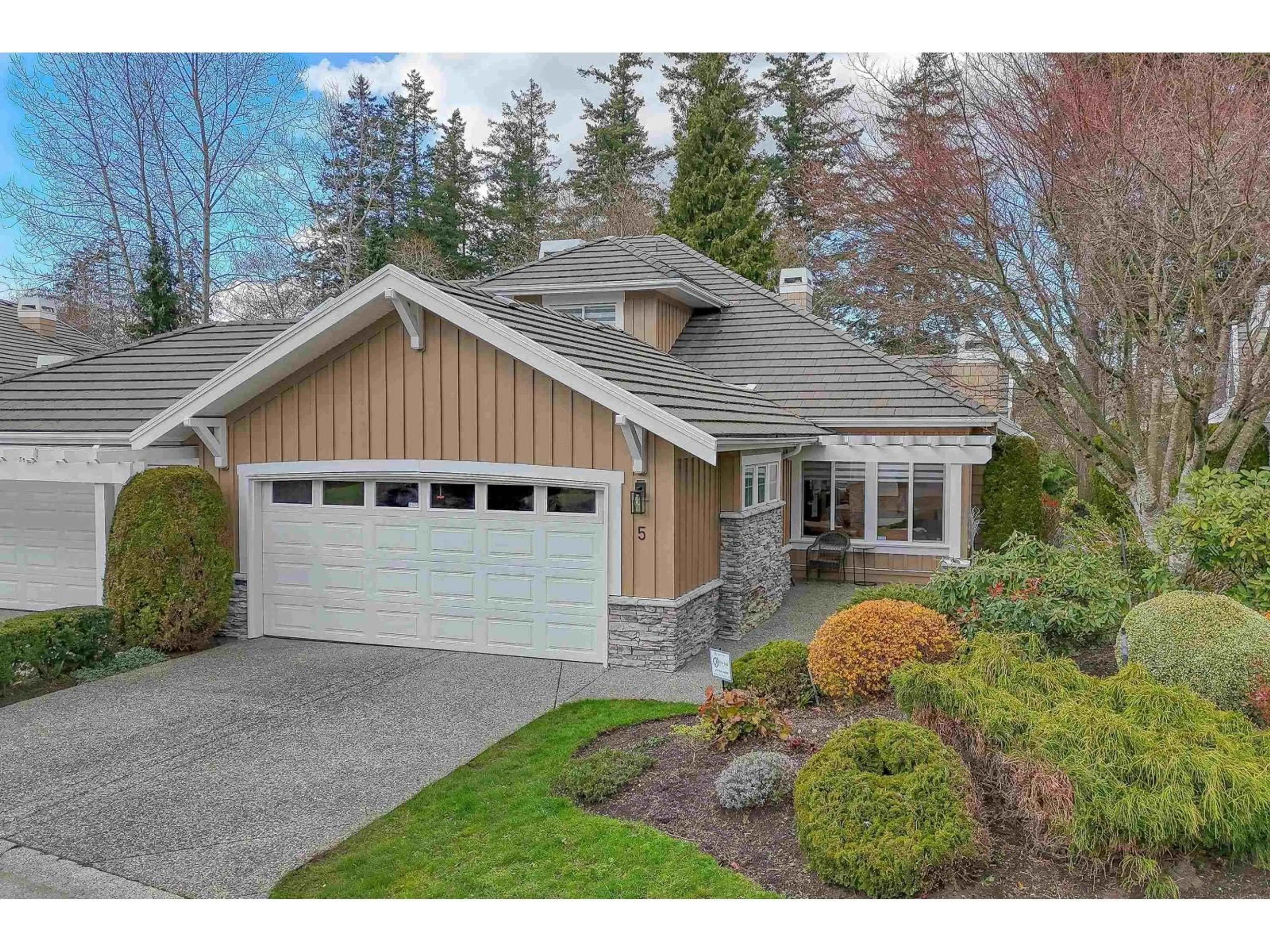 Home with vinyl exterior material, street for 5 - 18088 8 AVENUE, Surrey British Columbia V3Z9T6