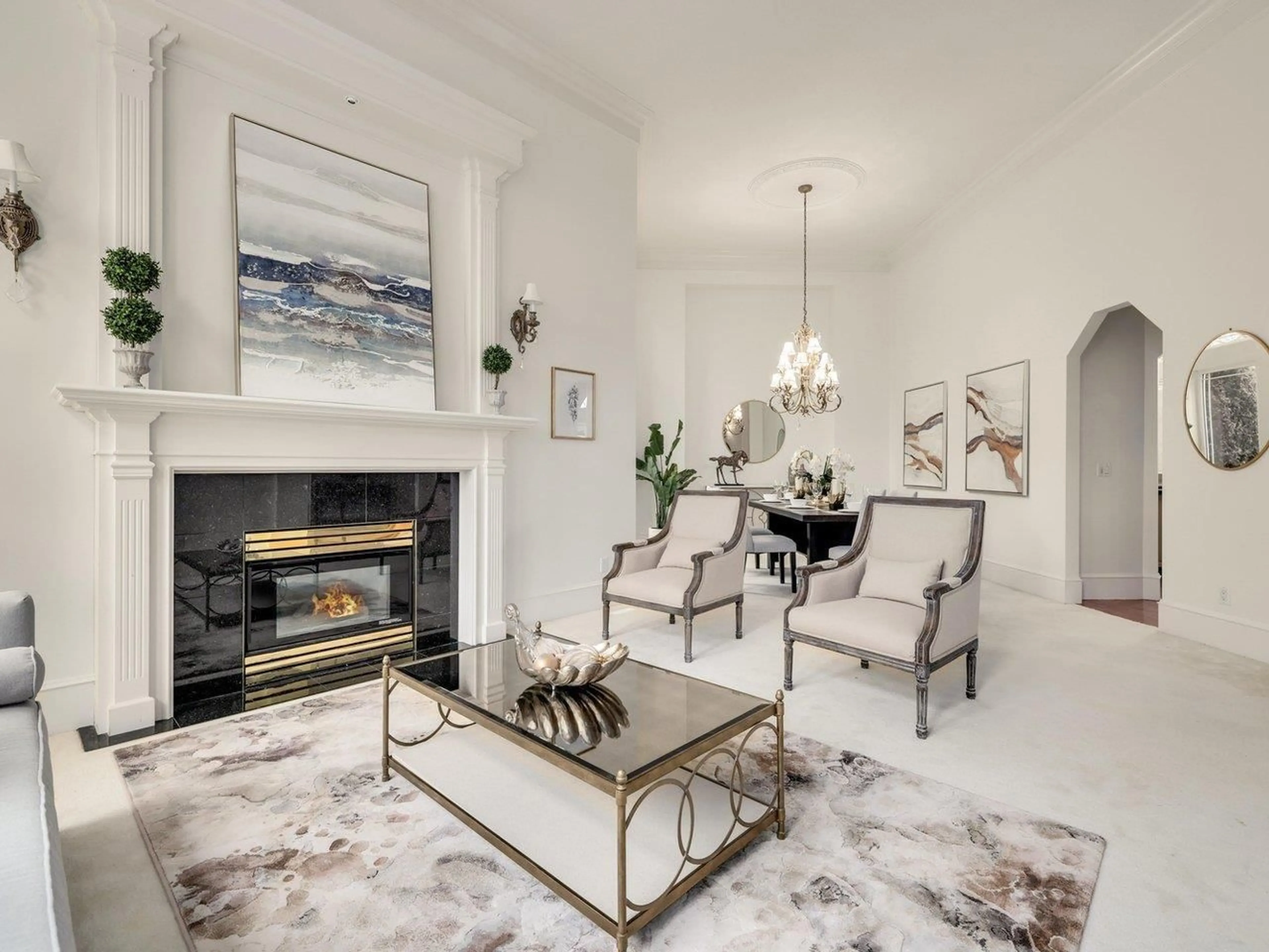 Living room with furniture, unknown for 3505 MORGAN CREEK WAY, Surrey British Columbia V3Z0J3