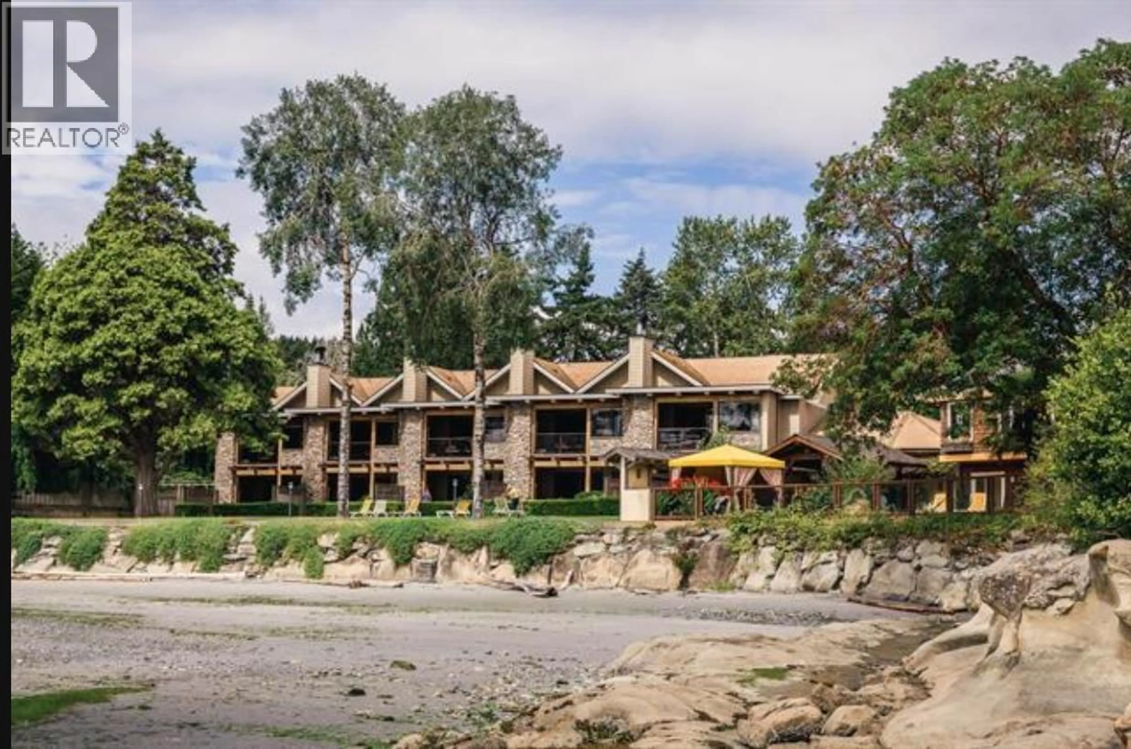 Patio, water/lake/river/ocean view for 23B - 134 MADRONA ROAD, Galiano Island British Columbia V0N1P0