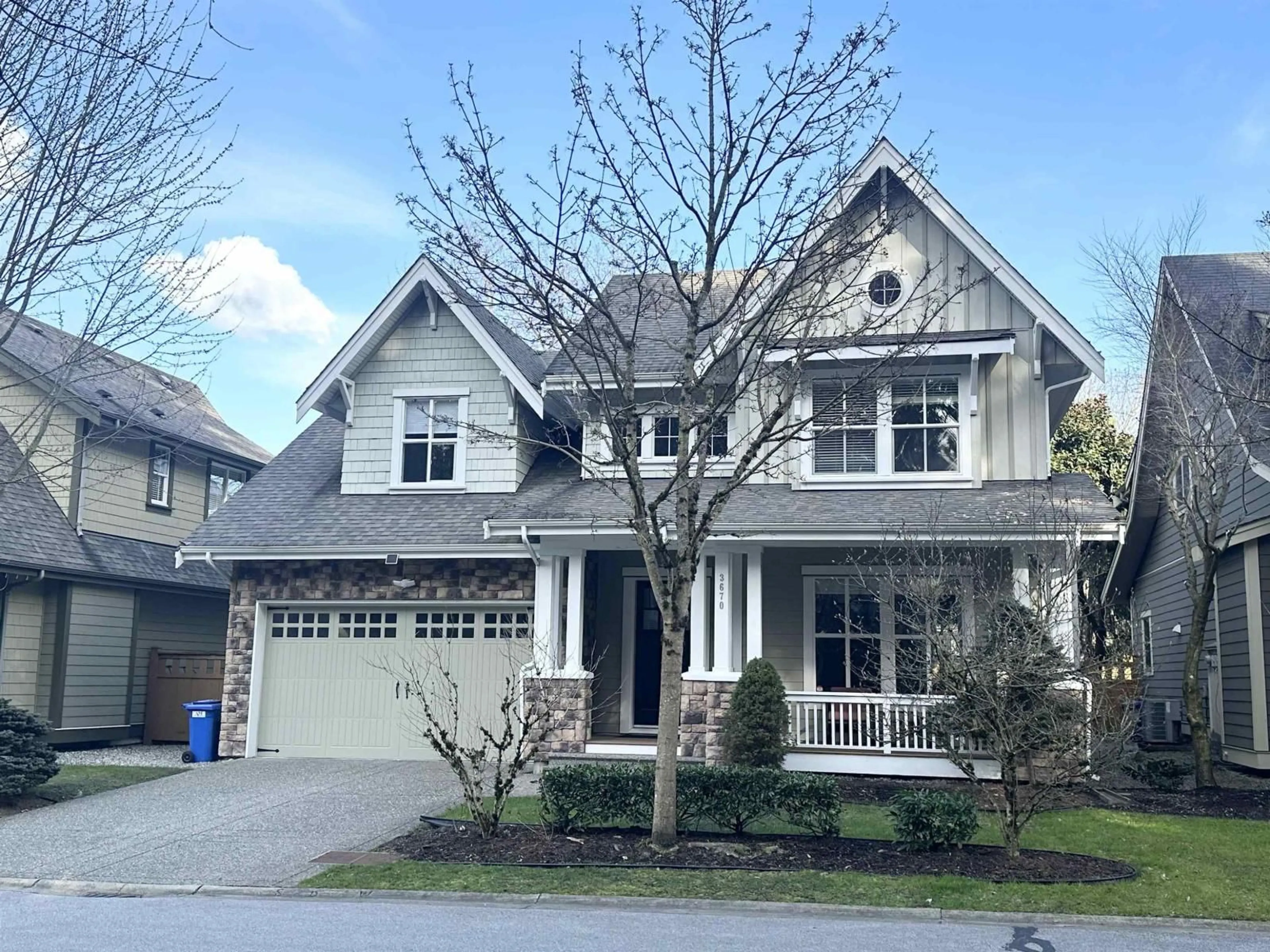 Home with vinyl exterior material, street for 3670 142 STREET, Surrey British Columbia V4P0C2