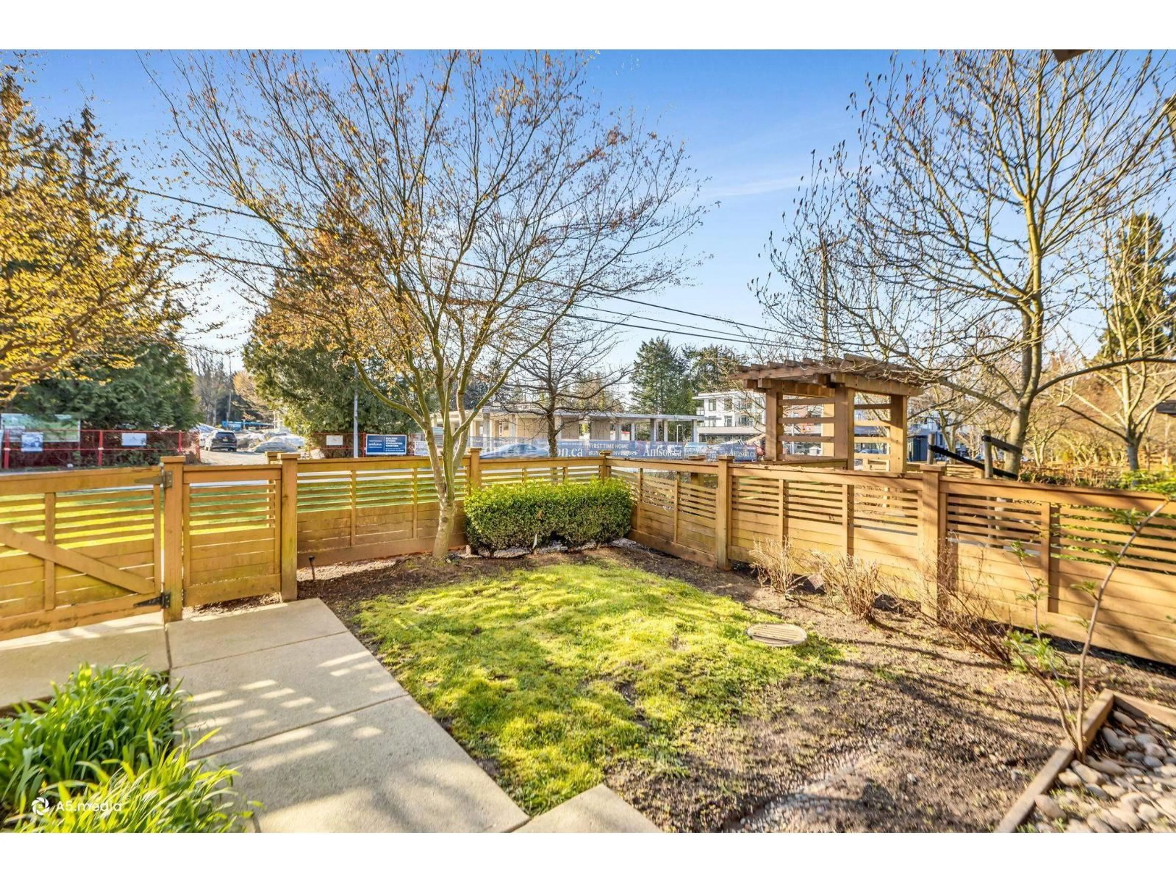 A pic from outside/outdoor area/front of a property/back of a property/a pic from drone, water/lake/river/ocean view for 4 - 5888 144 STREET, Surrey British Columbia V3X0G8