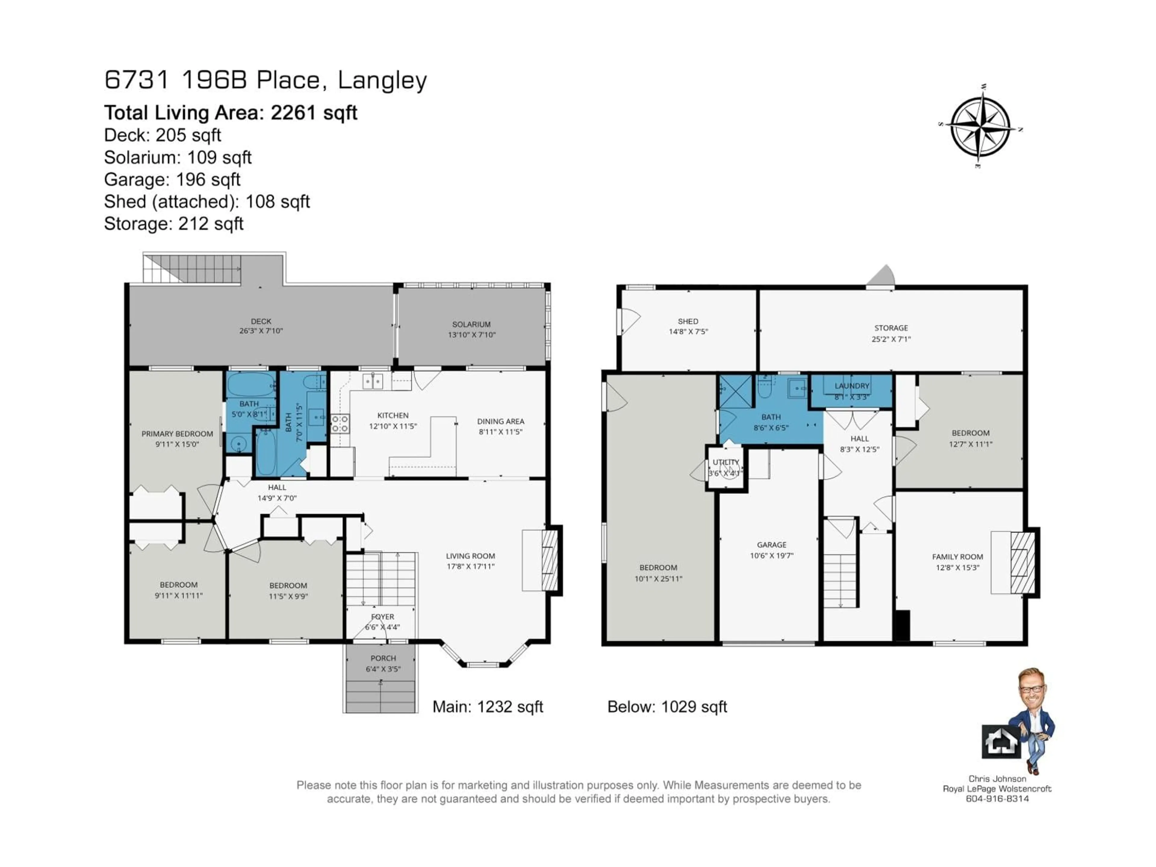 Floor plan for 6731 196B PLACE, Langley British Columbia V2Y2W3