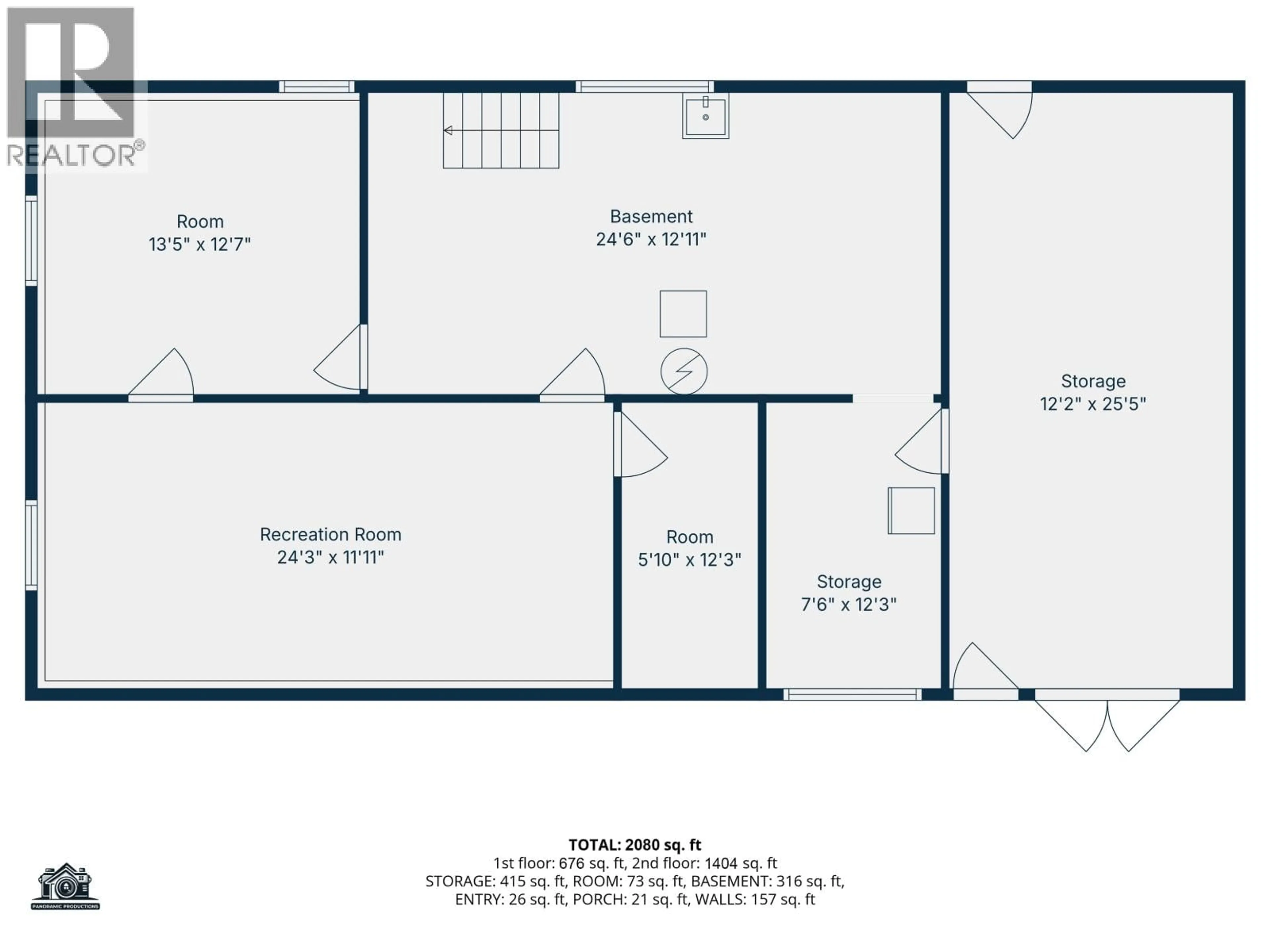 Floor plan for 411 RICHARD STREET, Esler / Dog Creek British Columbia V2G3L8