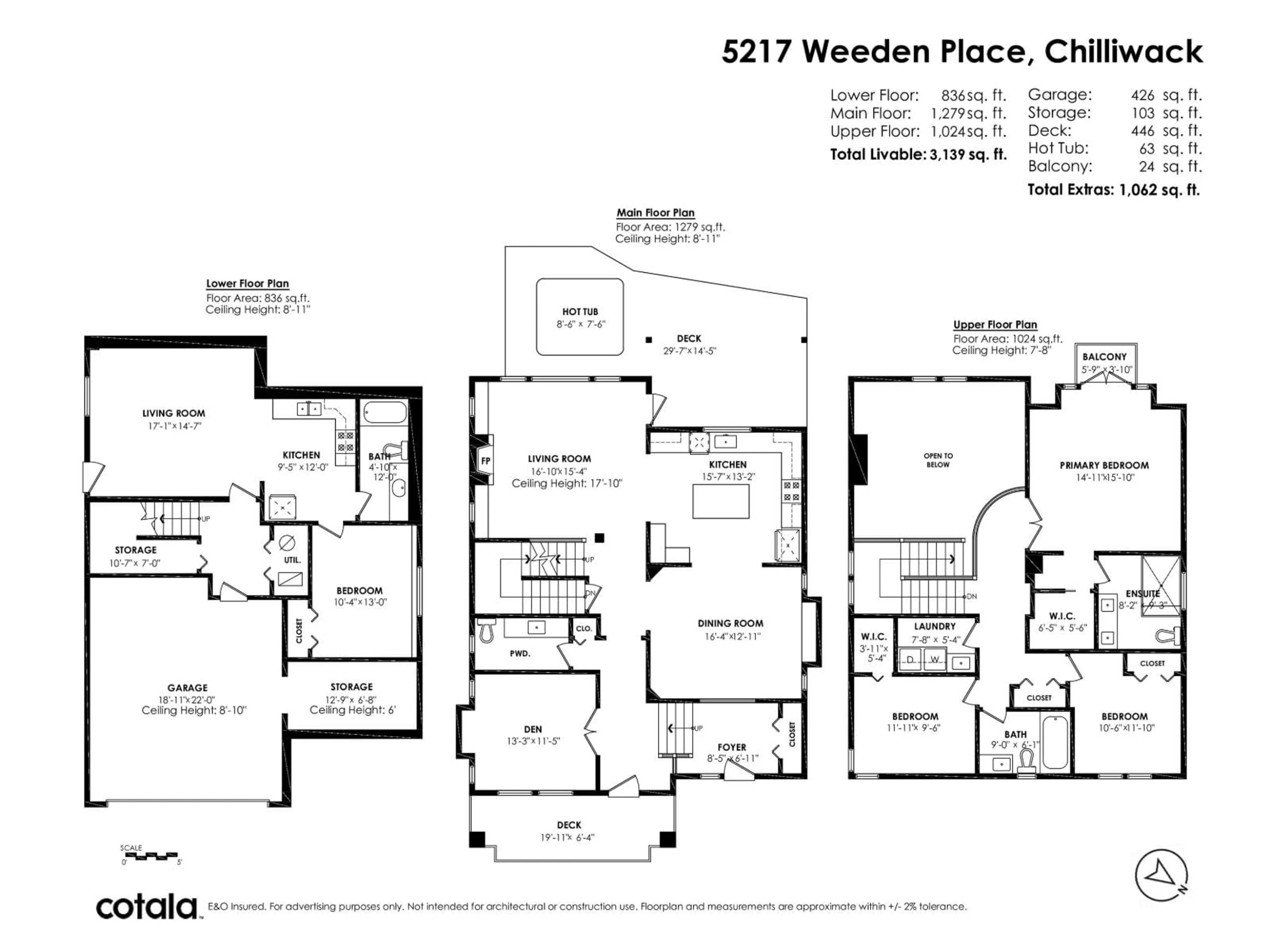 Floor plan for 5217 WEEDEN PLACE, Chilliwack British Columbia V2R5T9