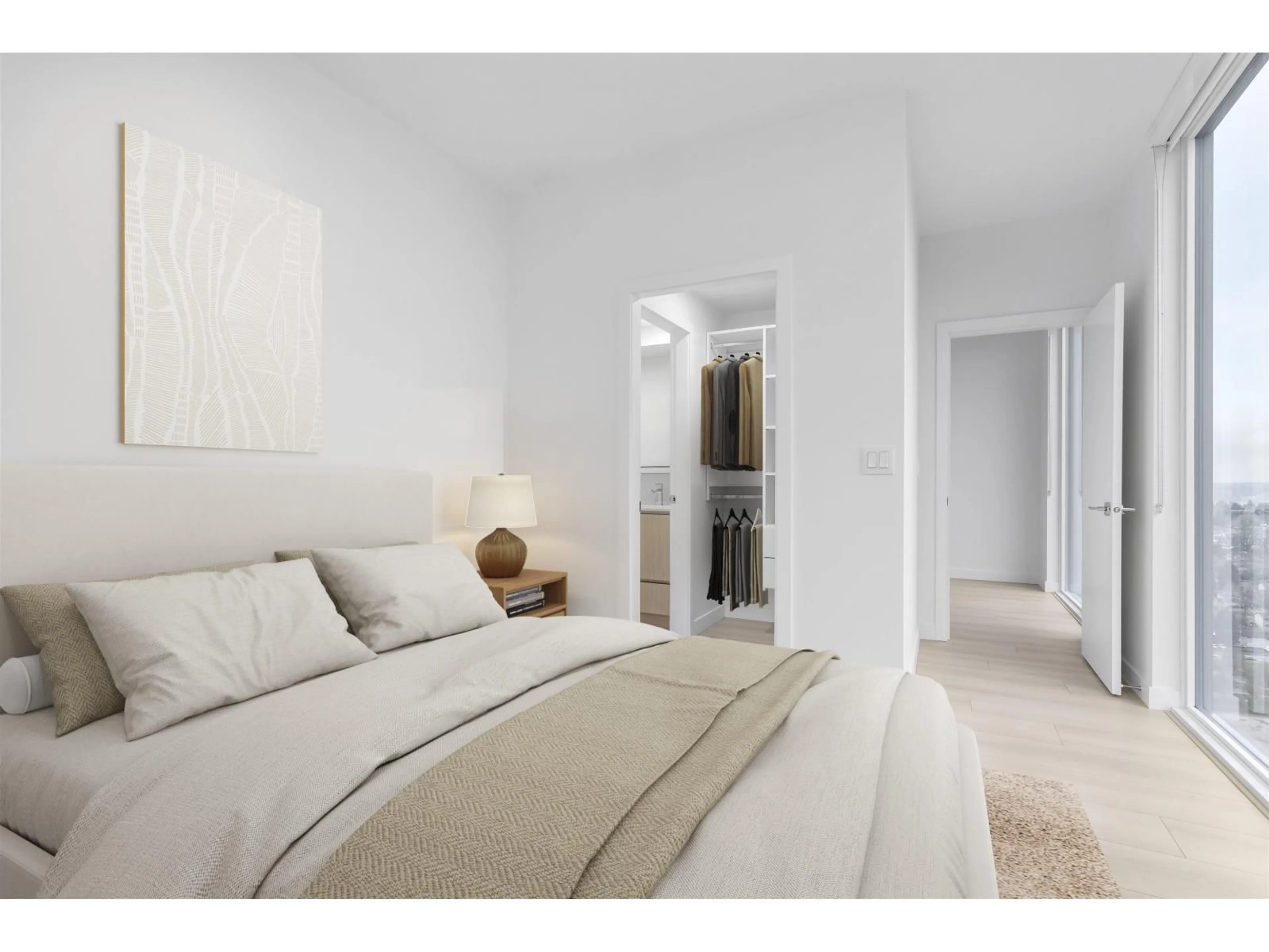 Bedroom with bed, unknown for 3009 - 13573 98A AVENUE, Surrey British Columbia V3T0X1