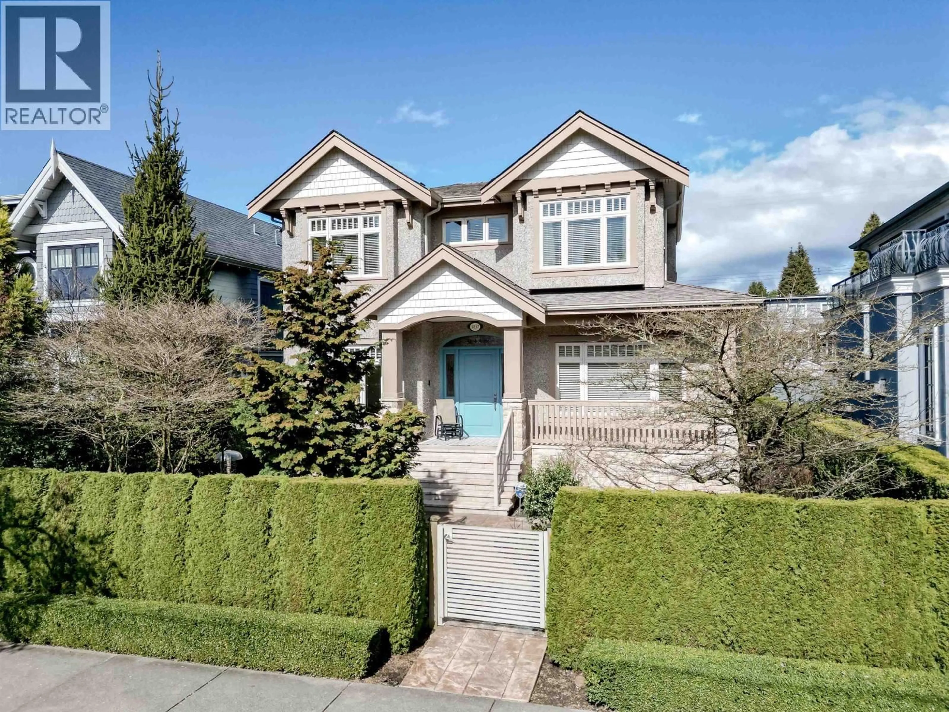 Home with brick exterior material, street for 3837 3RD AVENUE, Vancouver British Columbia V6R1M5