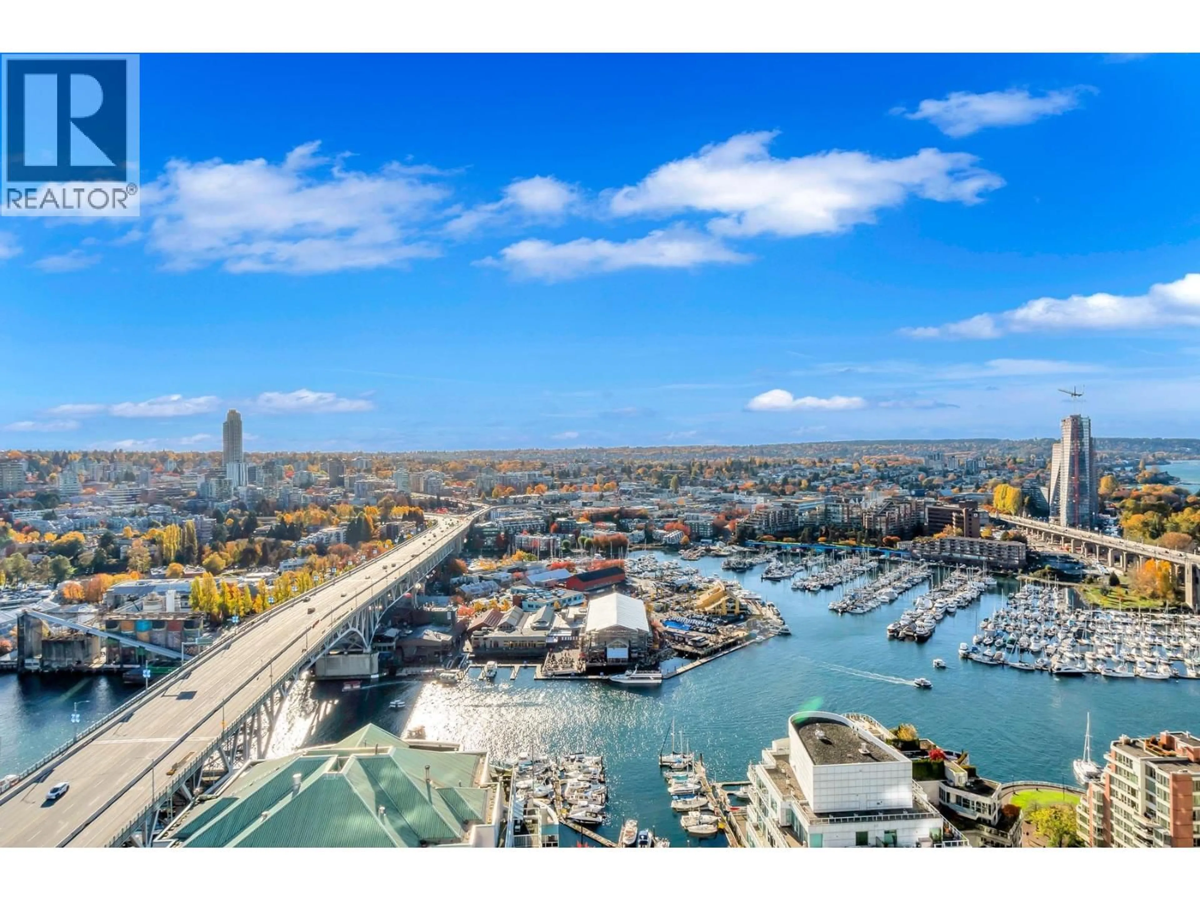 A pic from outside/outdoor area/front of a property/back of a property/a pic from drone, water/lake/river/ocean view for 3602 - 1480 HOWE STREET, Vancouver British Columbia V6Z0G5