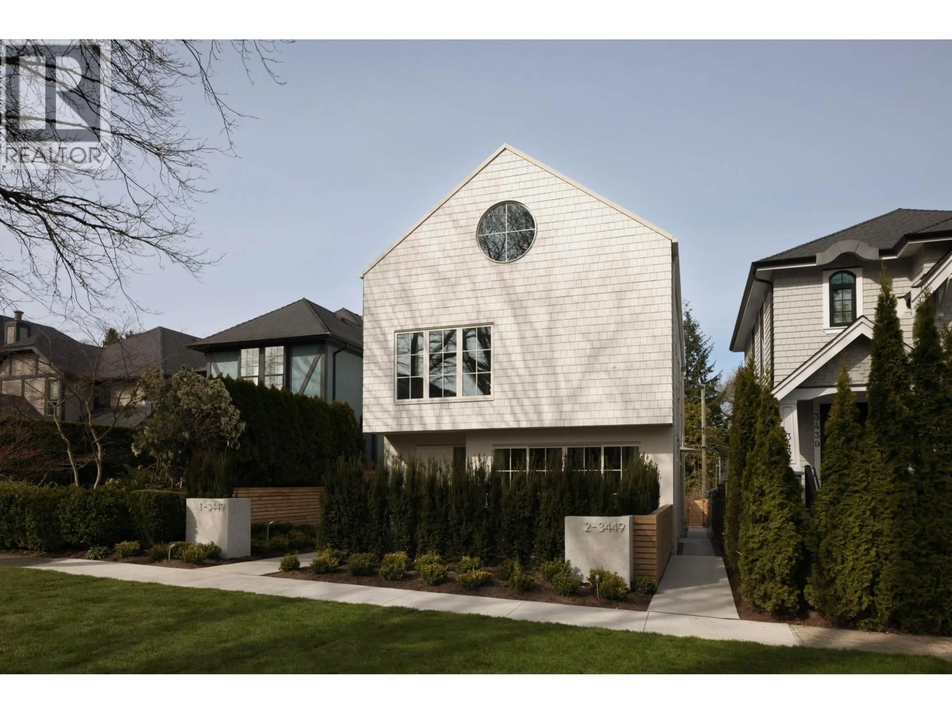 Home with brick exterior material, street for 2 - 3449 22ND AVENUE, Vancouver British Columbia V6S1J1