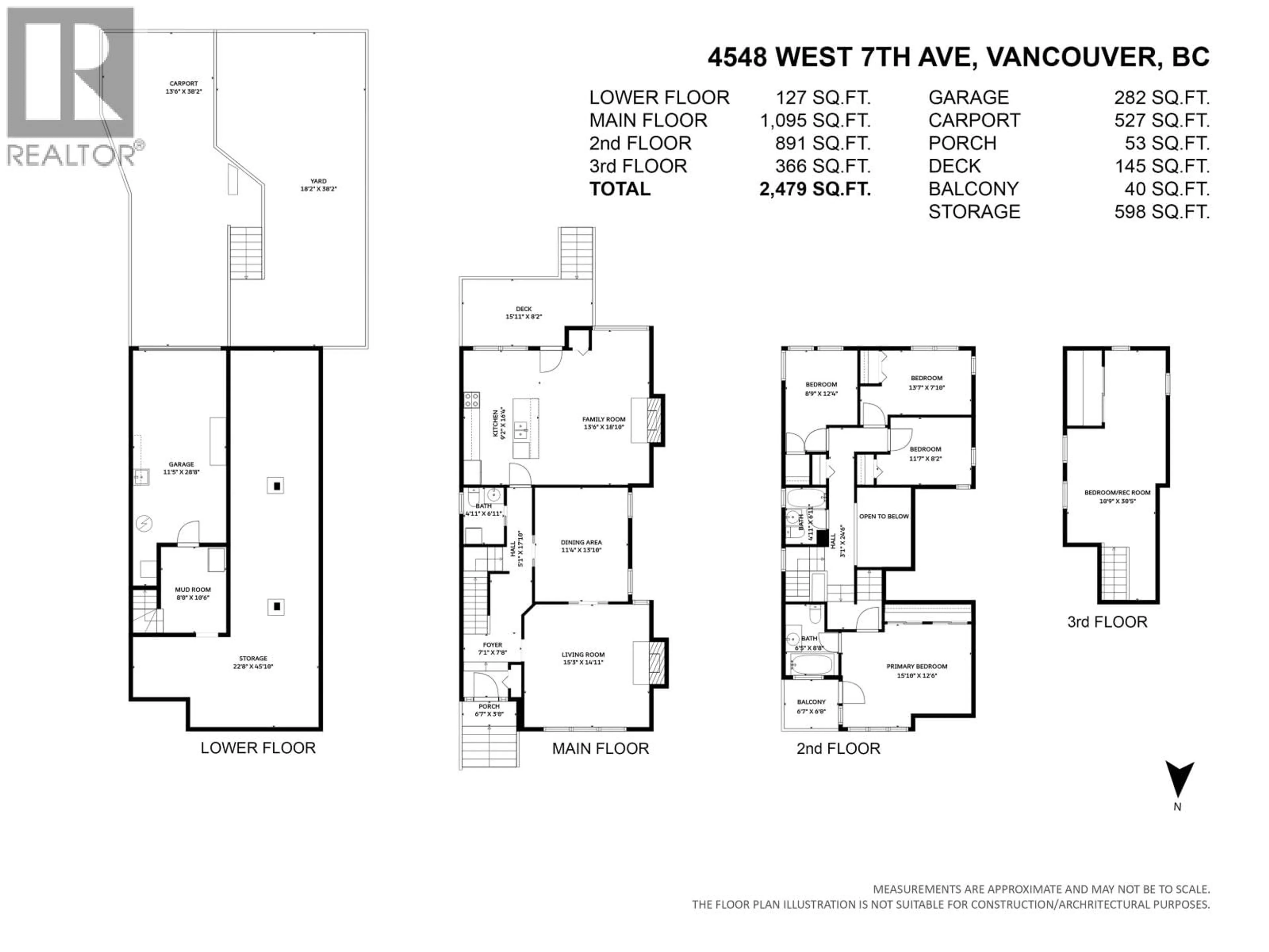 Floor plan for 4548 7TH AVENUE, Vancouver British Columbia V6R1X3