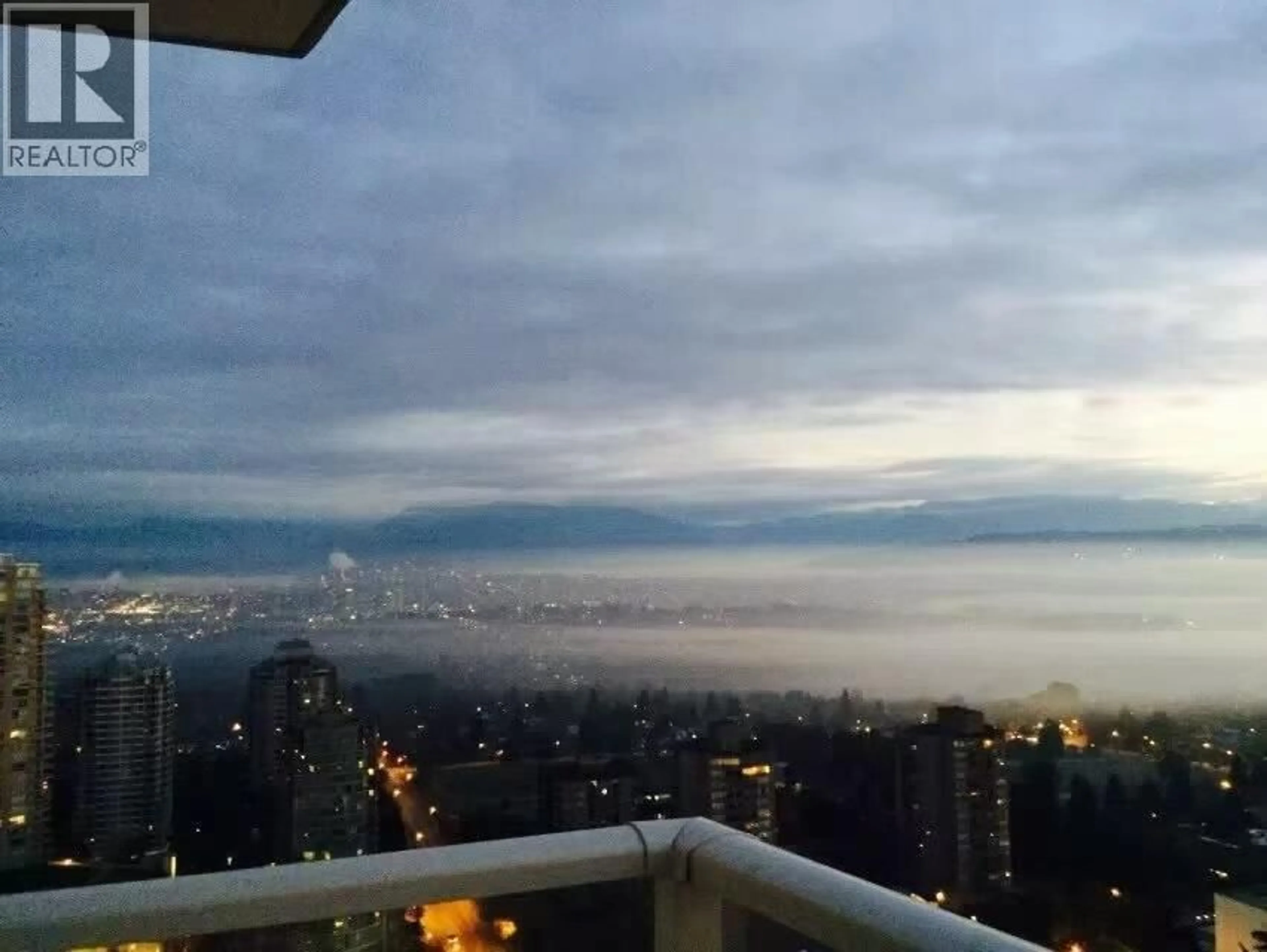 Balcony in the apartment, city buildings view from balcony for 3703 - 4880 BENNETT STREET, Burnaby British Columbia V5H0C1