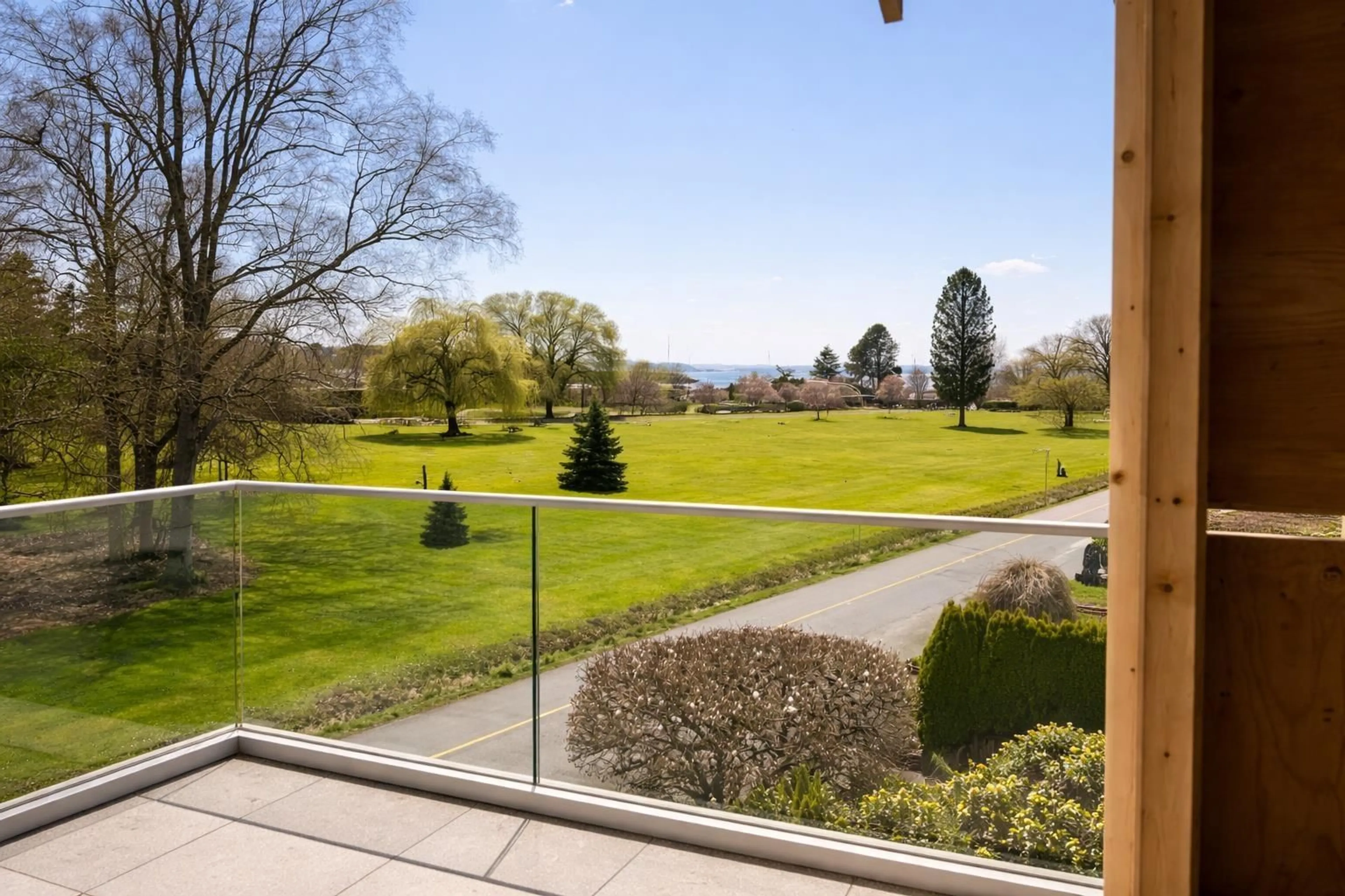 A pic from outside/outdoor area/front of a property/back of a property/a pic from drone, water/lake/river/ocean view for 101 - 17059 0 AVENUE, Surrey British Columbia V3Z9N9