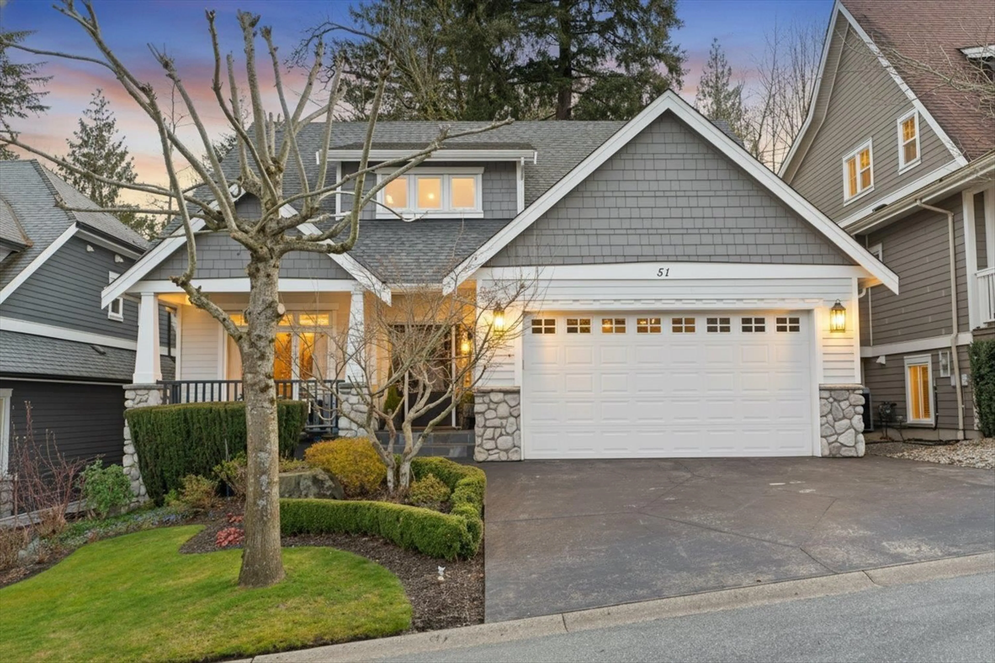 Home with vinyl exterior material, street for 51 - 3800 GOLF COURSE DRIVE, Abbotsford British Columbia V3G0A7