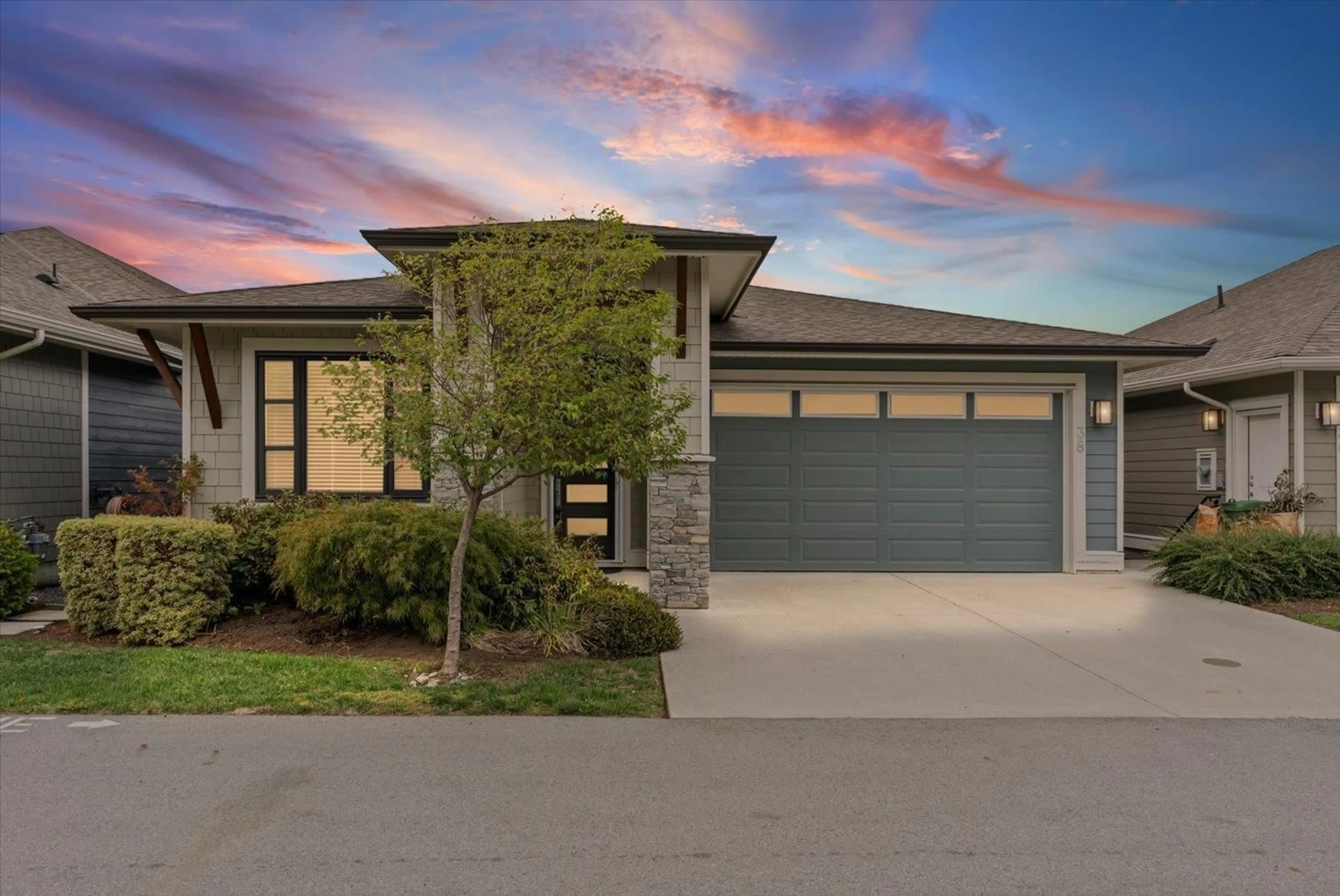 Home with brick exterior material, street for 38 - 46110 THOMAS ROAD, Chilliwack British Columbia V2R2R4