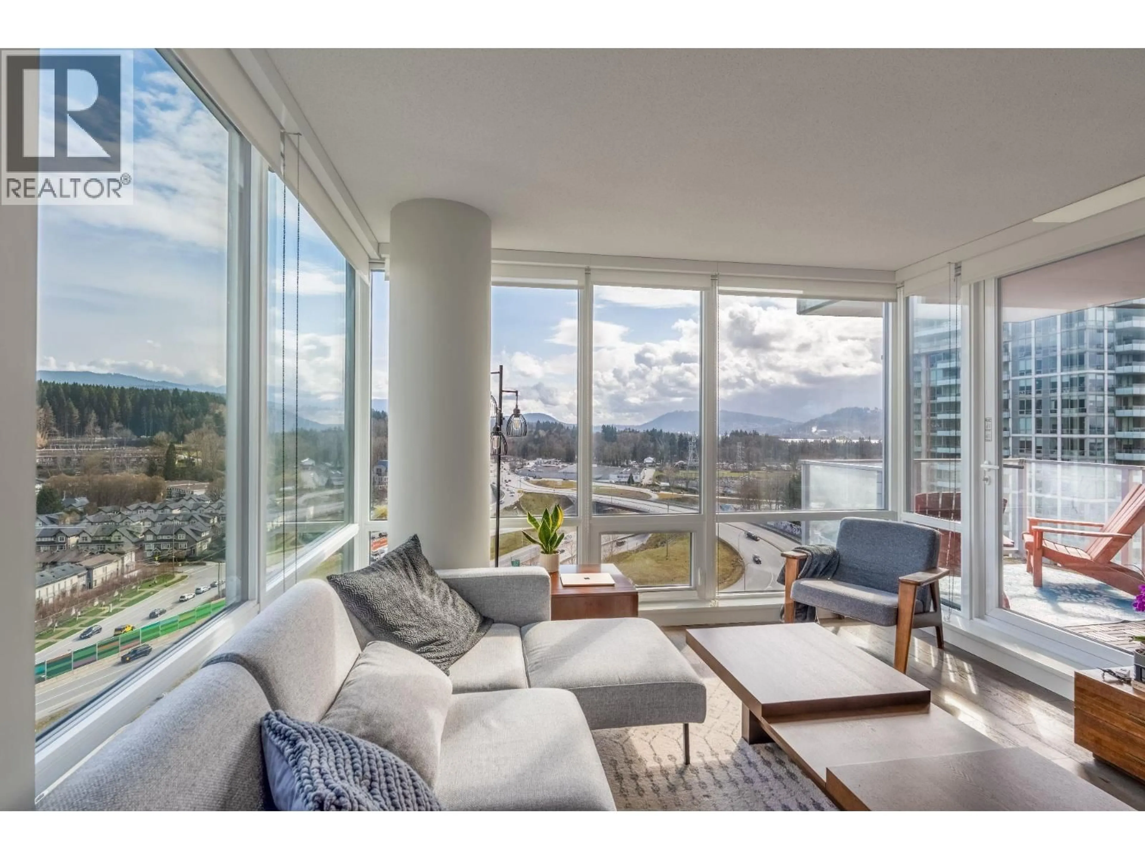 Living room with furniture, unknown for 1702 - 680 SEYLYNN CRESCENT, North Vancouver British Columbia V7J0B5