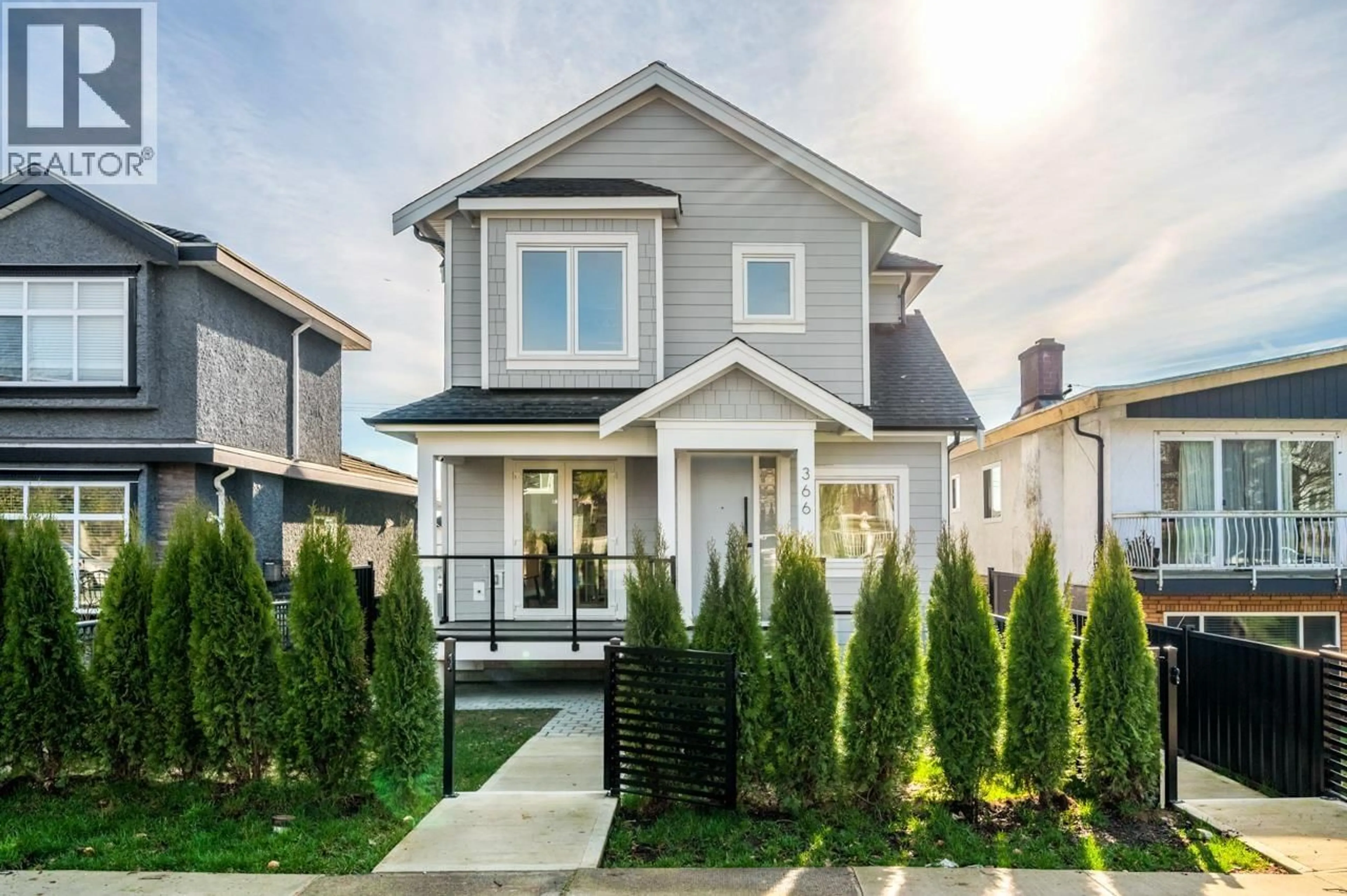 Home with vinyl exterior material, street for 1 - 366 64TH AVENUE, Vancouver British Columbia V5X2M7