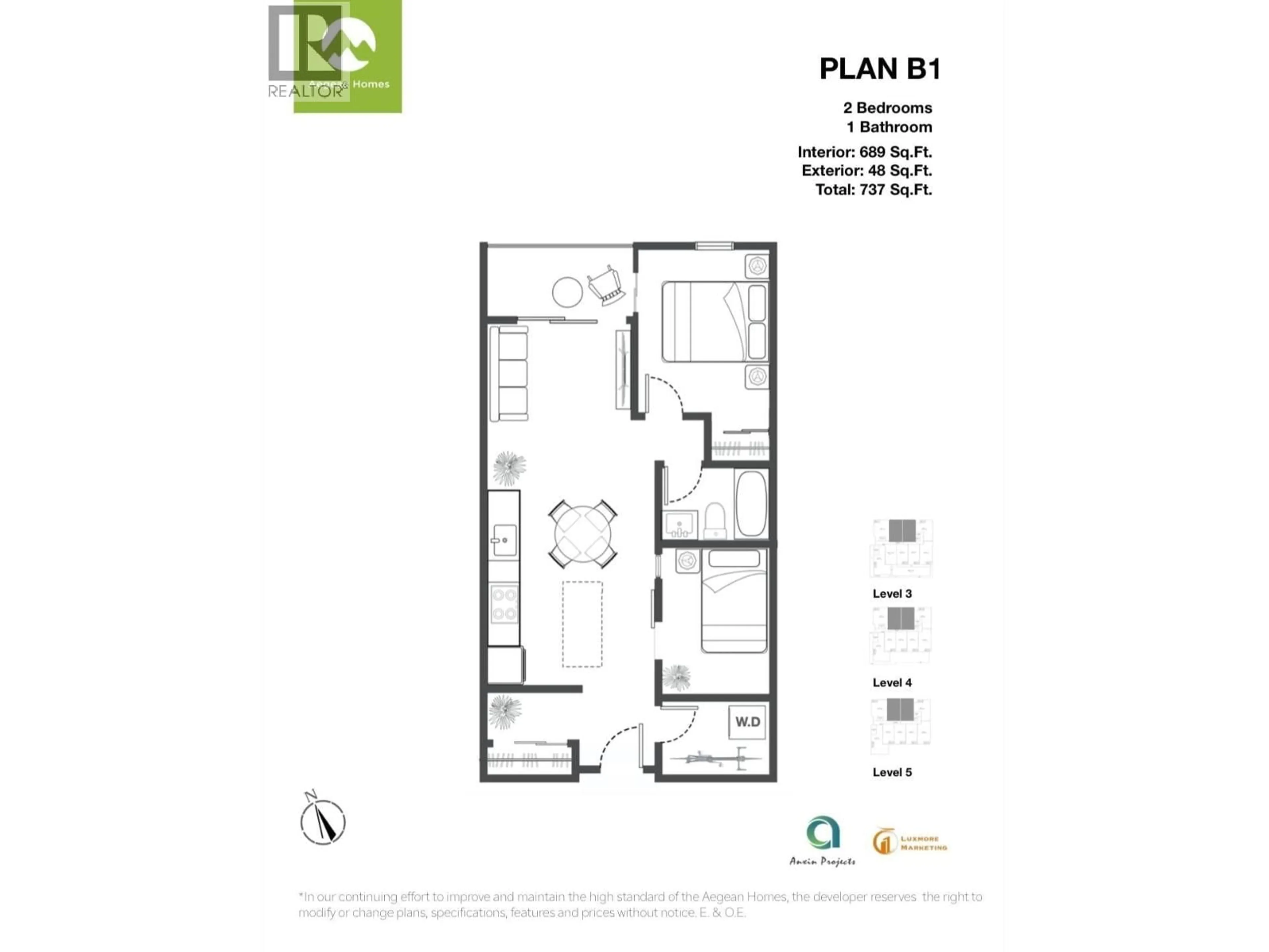 Floor plan for 502 - 37994 SECOND AVENUE, Squamish British Columbia V8B0C3
