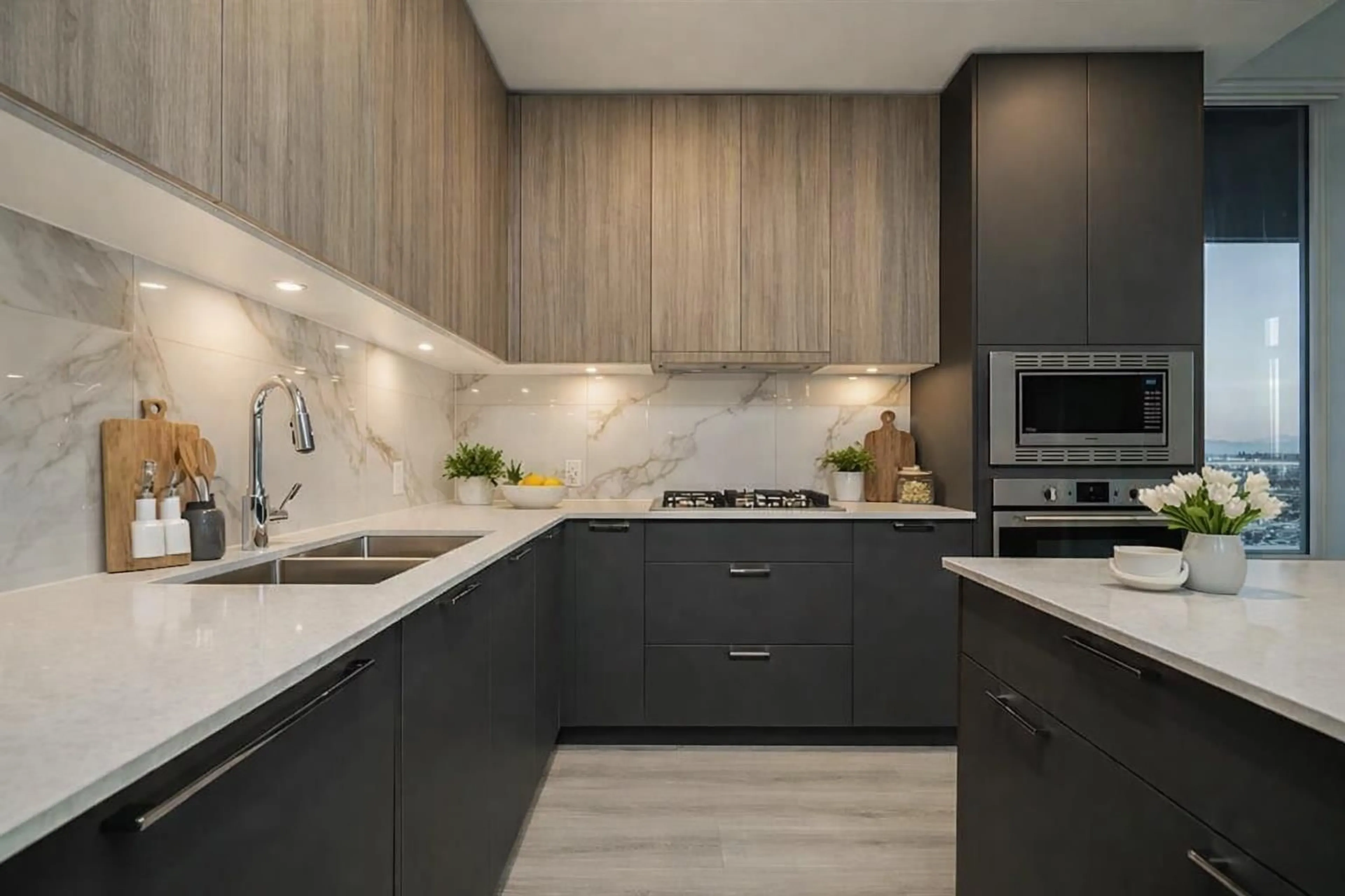 Contemporary kitchen, unknown for 2502 - 20065 85 AVENUE, Langley British Columbia V2Y3Y4