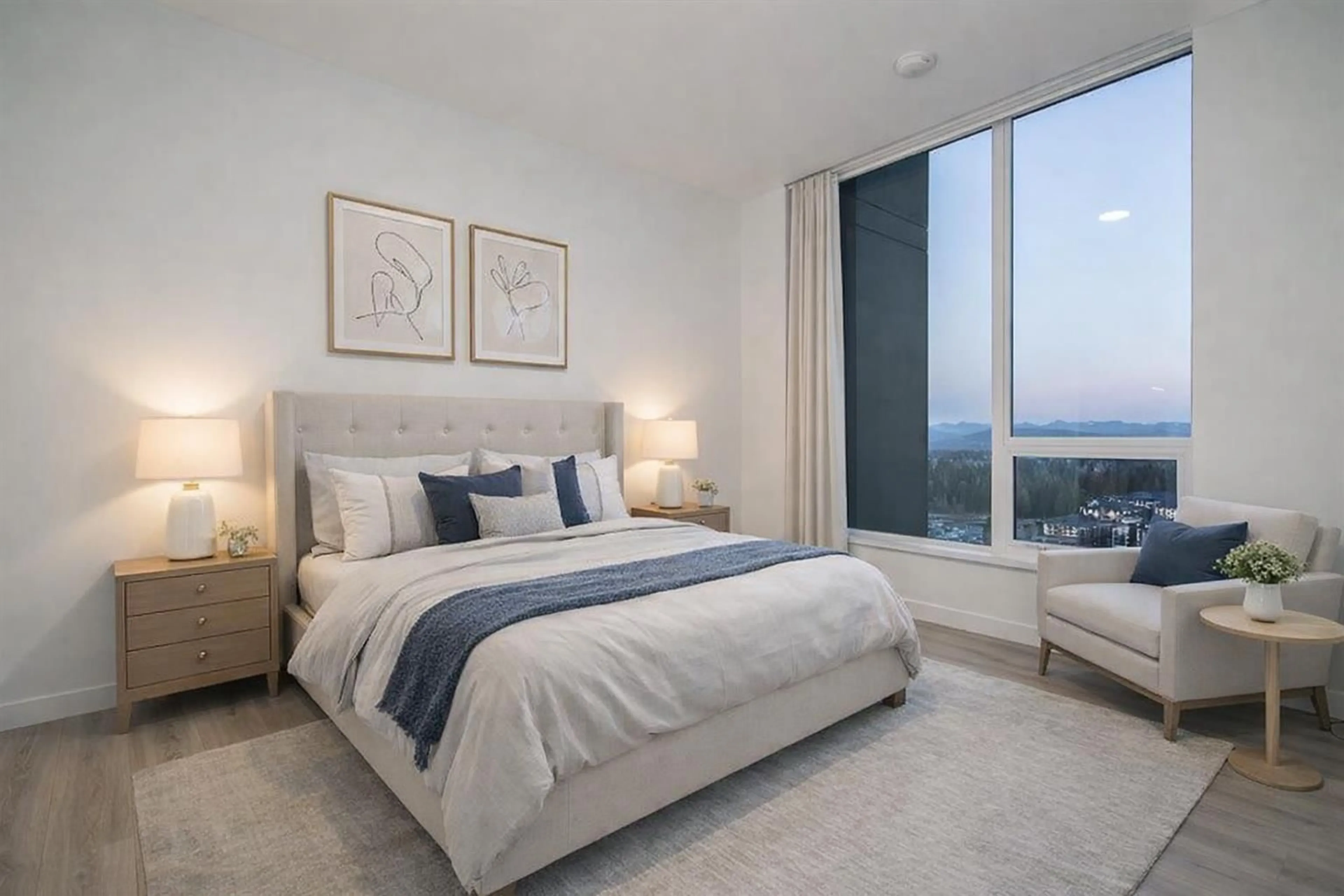 Bedroom with bed, unknown for 2502 - 20065 85 AVENUE, Langley British Columbia V2Y3Y4