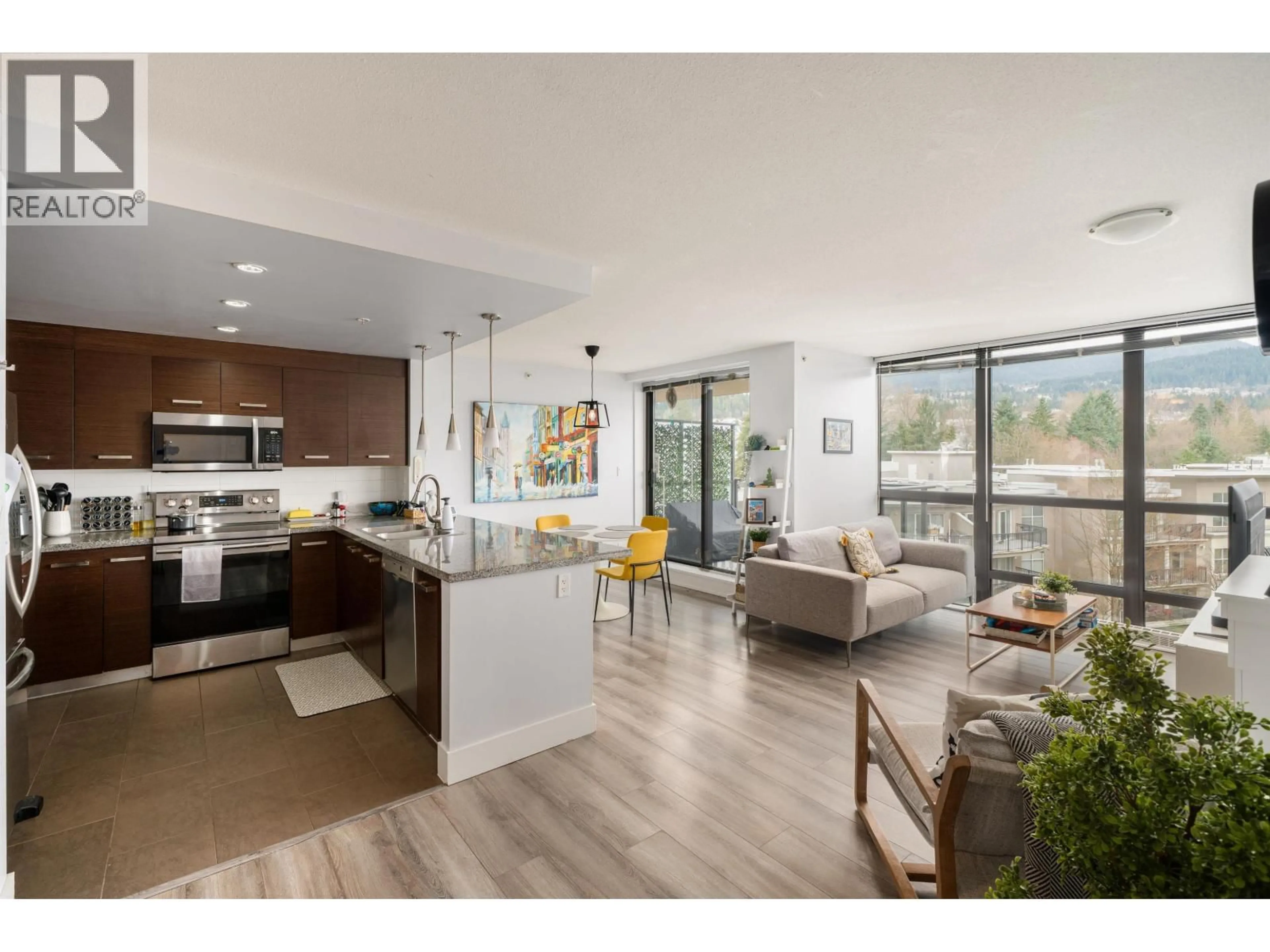 Open concept kitchen, unknown for 702 - 2959 GLEN DRIVE, Coquitlam British Columbia V3B0B8