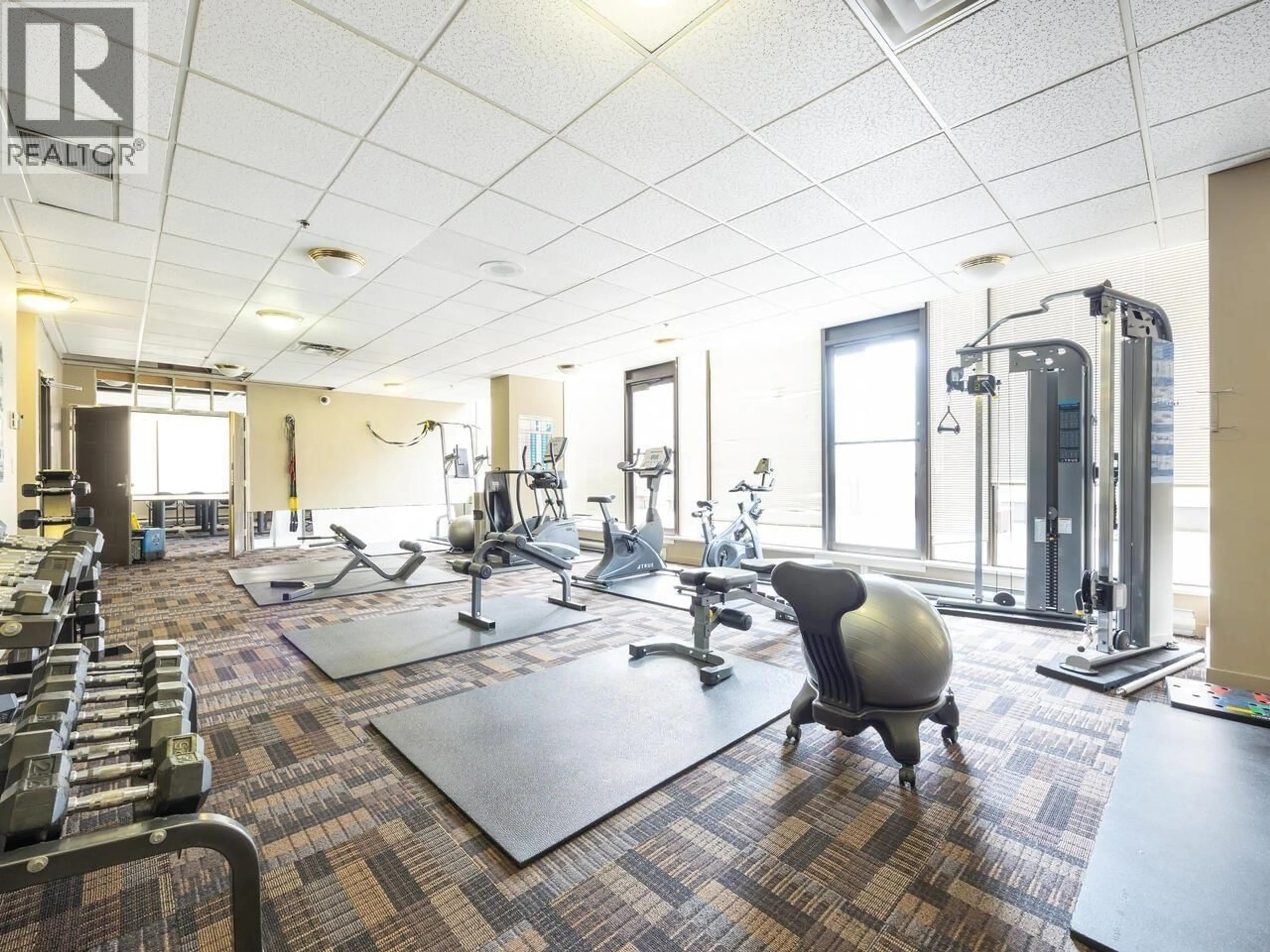 Gym or fitness room for 909 - 1010 HOWE STREET, Vancouver British Columbia V6Z1P5