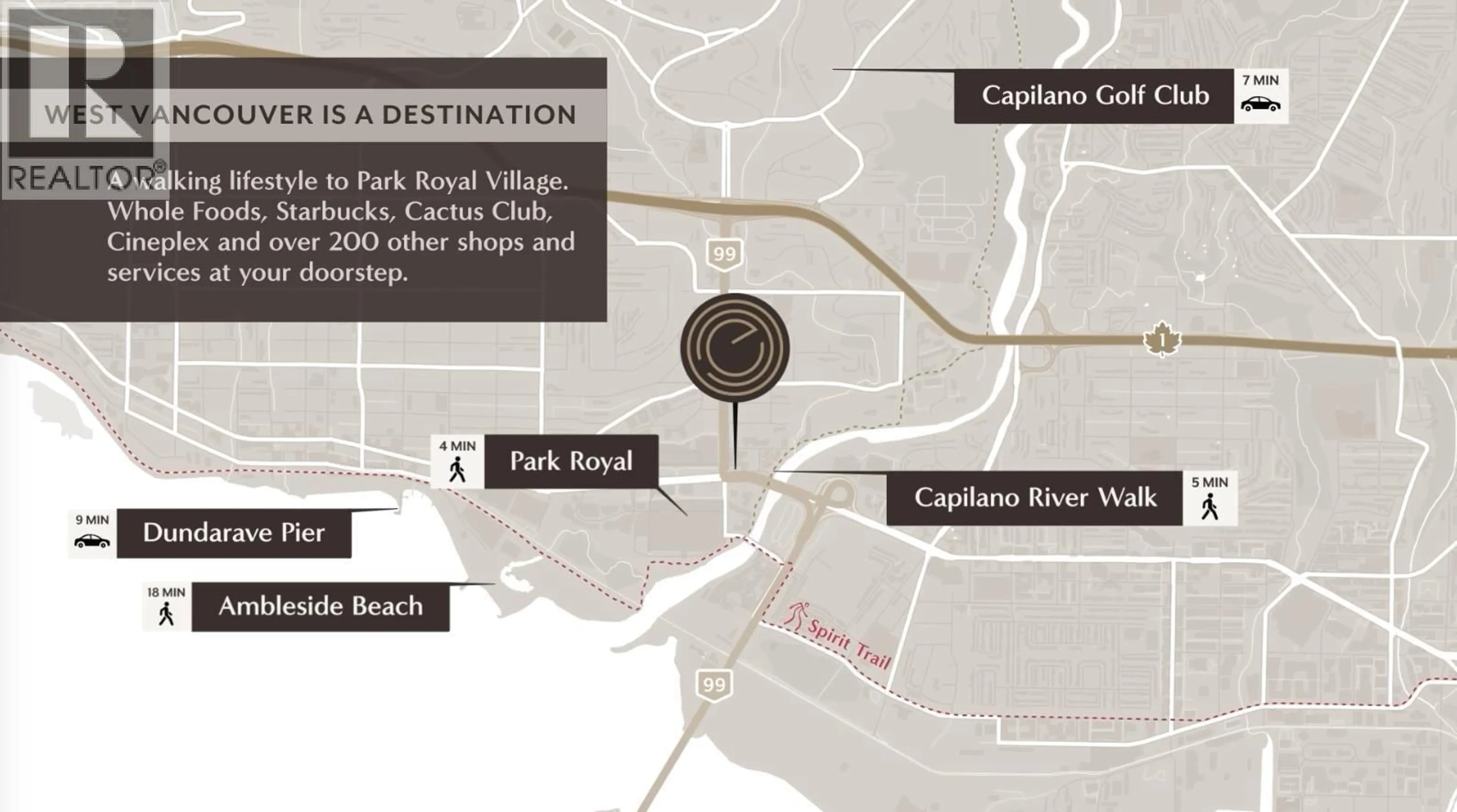 Picture of a map for 503 - 423 6TH STREET, West Vancouver British Columbia V7T0A1